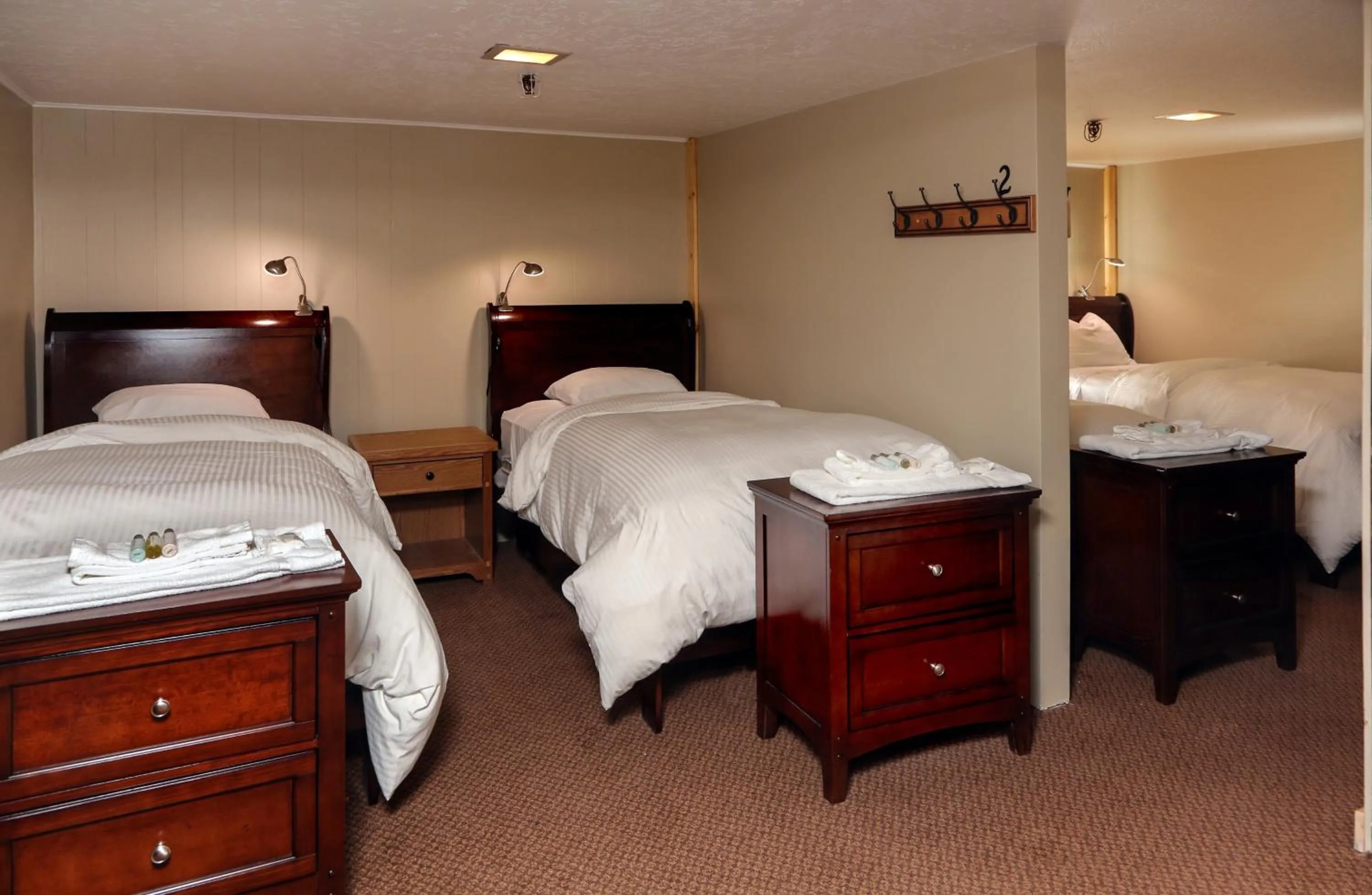 Bed in Alta Peruvian Lodge