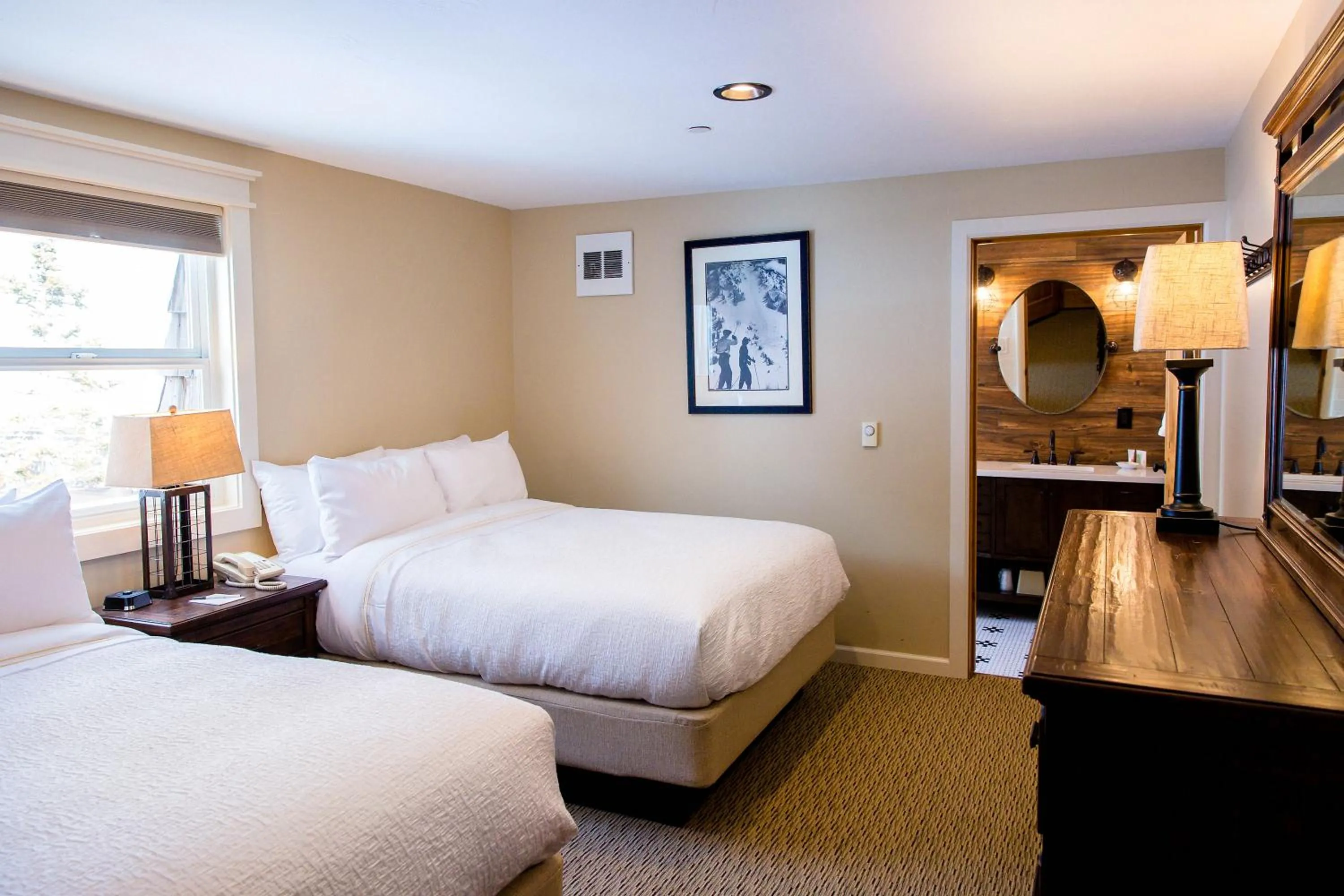 Bed in Alta Peruvian Lodge