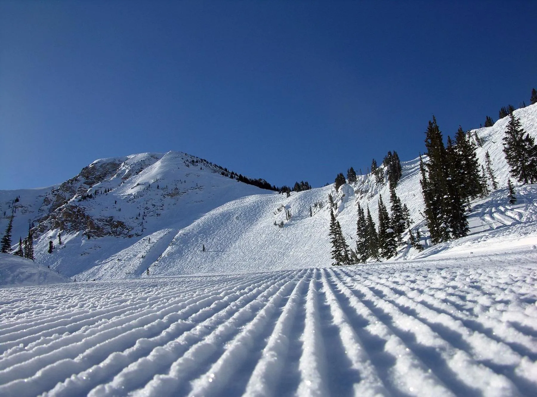 Skiing in Alta Peruvian Lodge