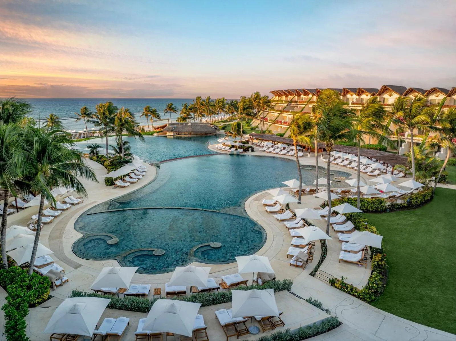 Pool view in Grand Velas Riviera Maya - All Inclusive
