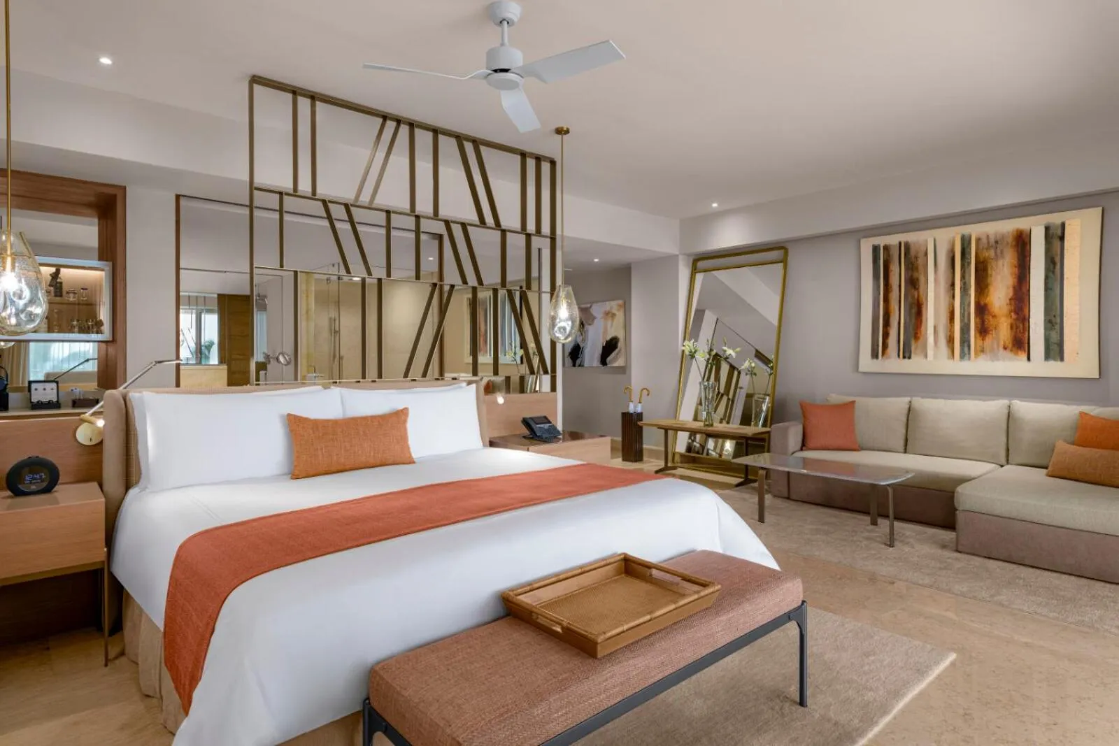 Bedroom, Bed in Grand Velas Riviera Maya - All Inclusive