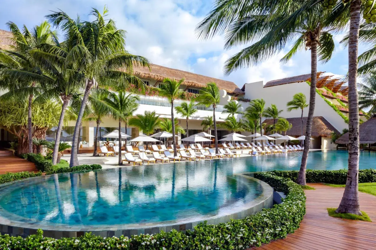 Pool view in Grand Velas Riviera Maya - All Inclusive Pool view in Grand Velas Riviera Maya - All Inclusive