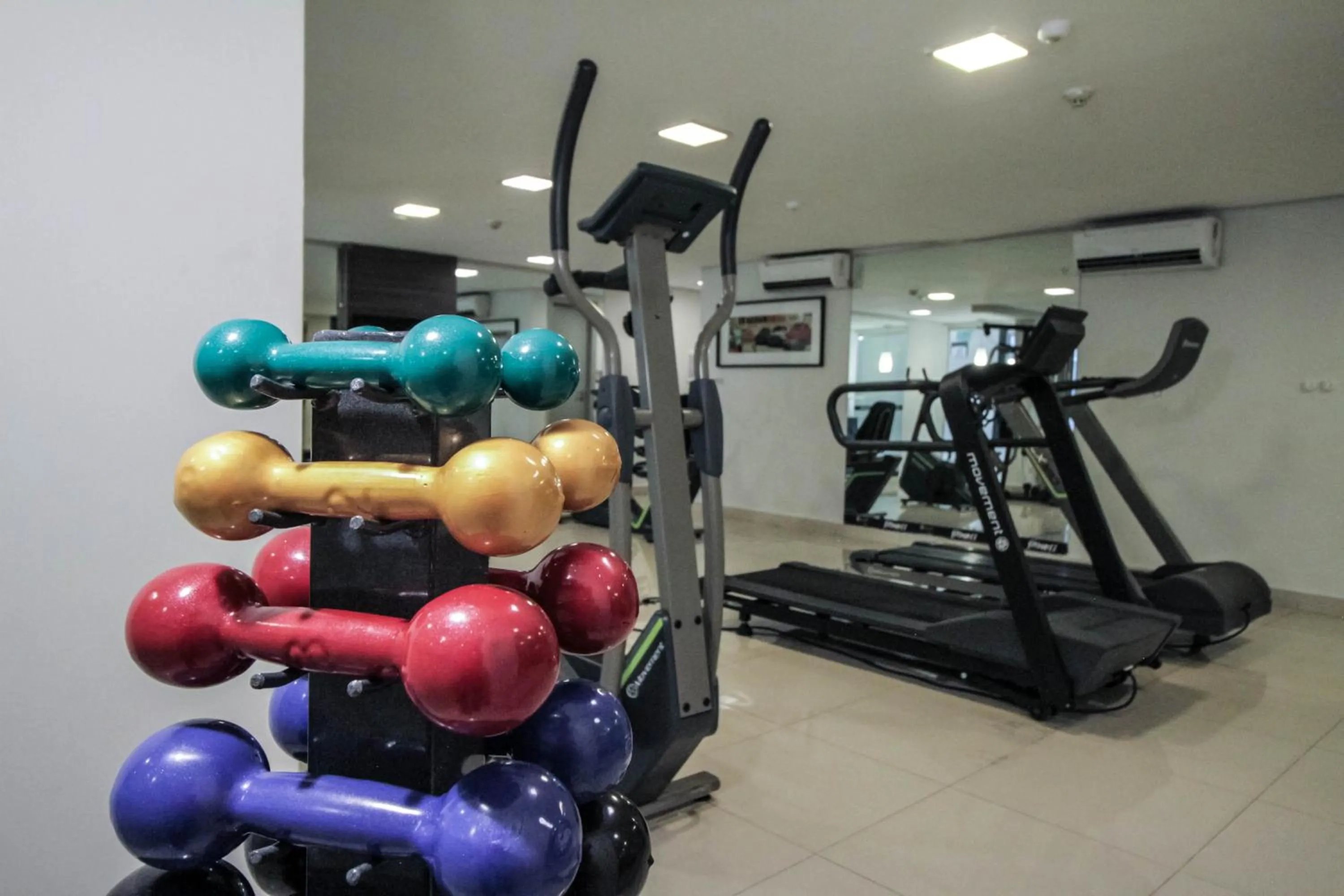 Fitness centre/facilities in Oscar Hotel Executive