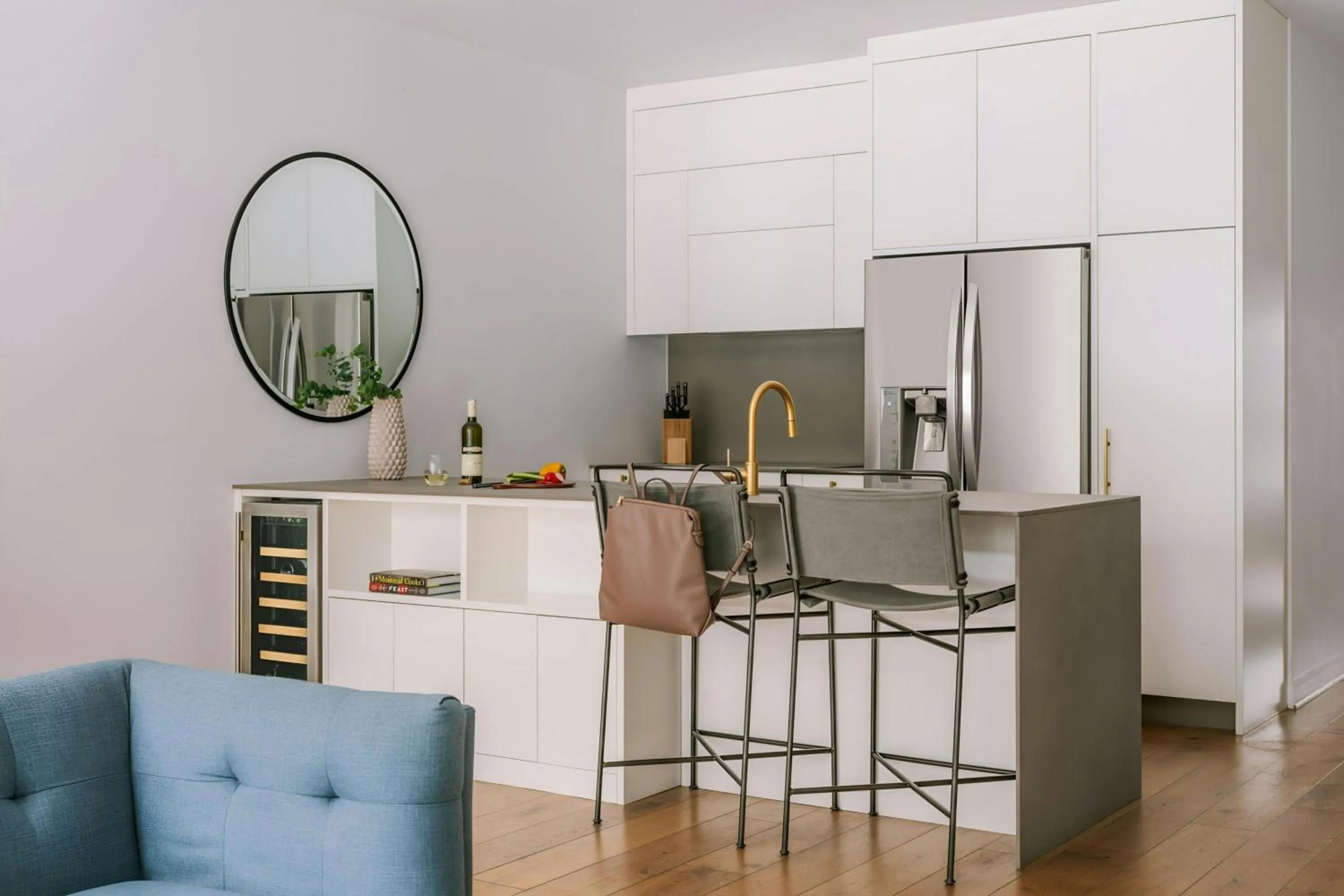 Kitchen or kitchenette in Sonder by Marriott Bonvoy Penny Lane Apartments Old Montreal