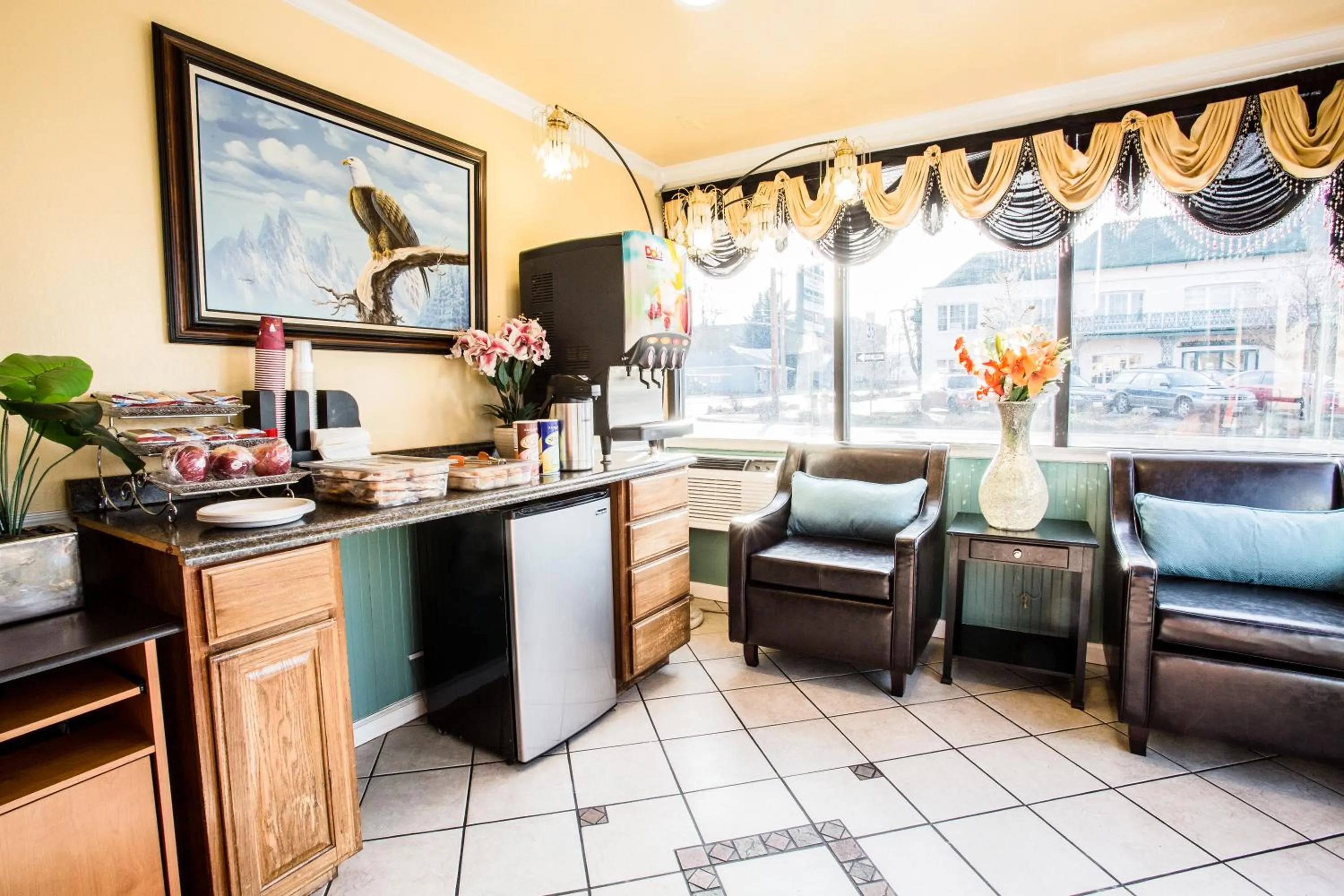 Lobby or reception in Budget Inn of America