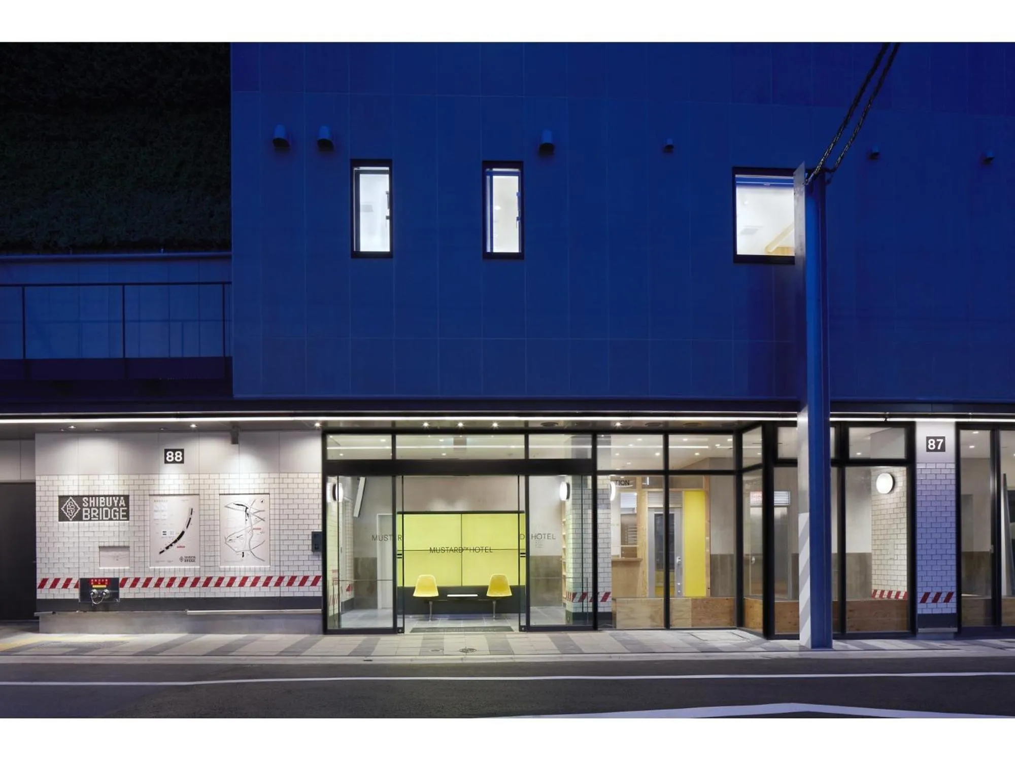 Facade/entrance, Property Building in Mustard Hotel Shibuya