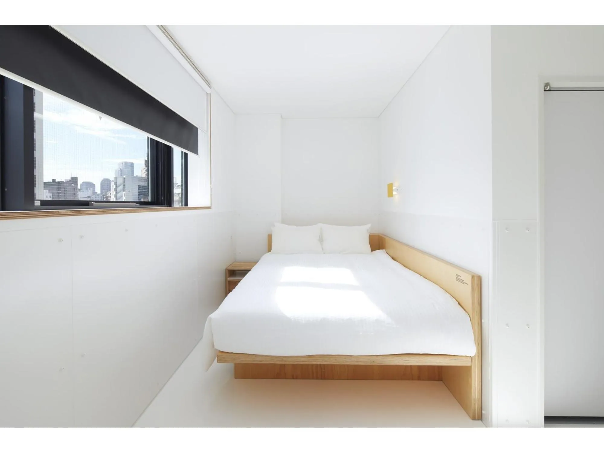 Bed in Mustard Hotel Shibuya