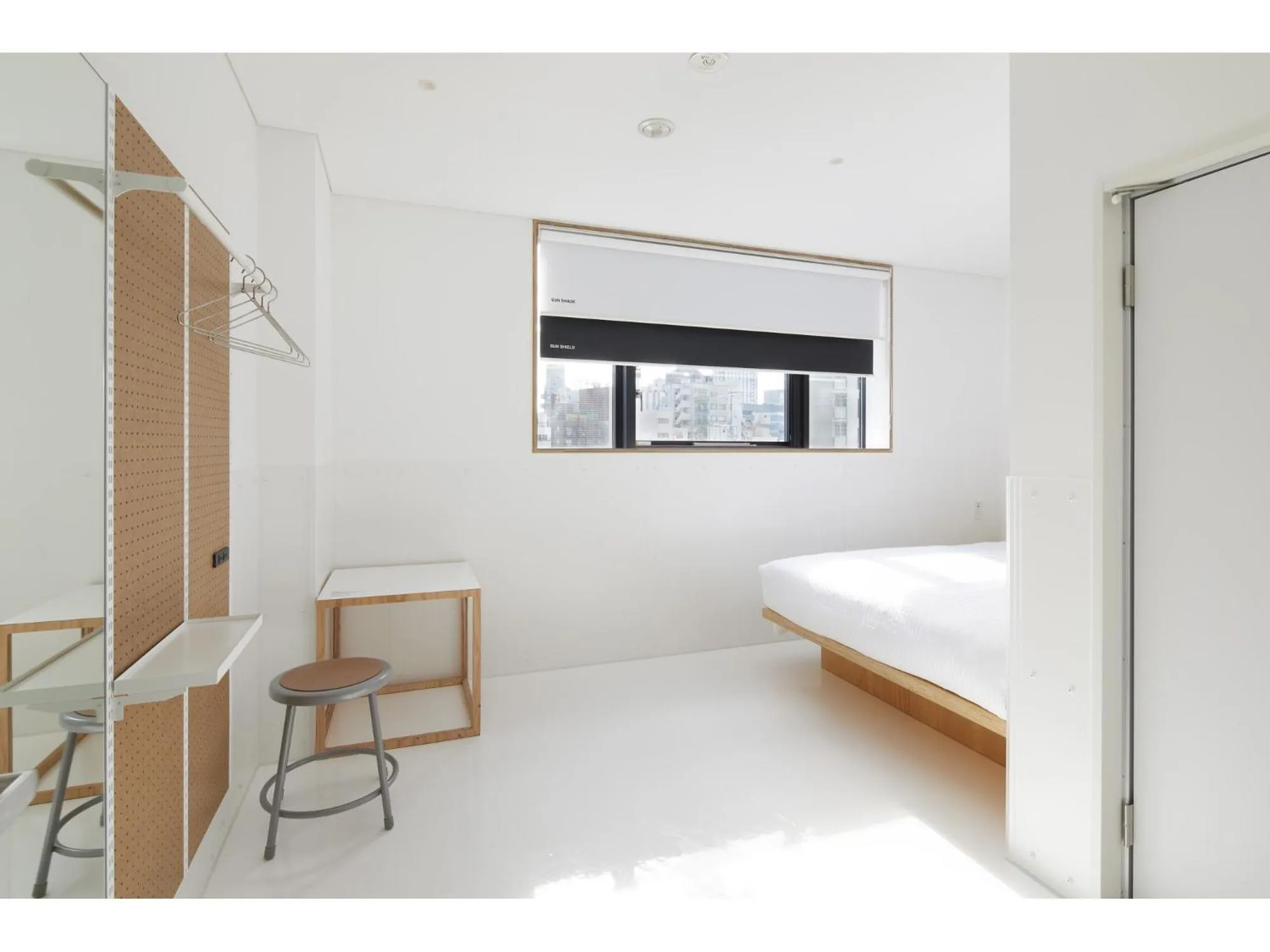 Bed, Bathroom in Mustard Hotel Shibuya