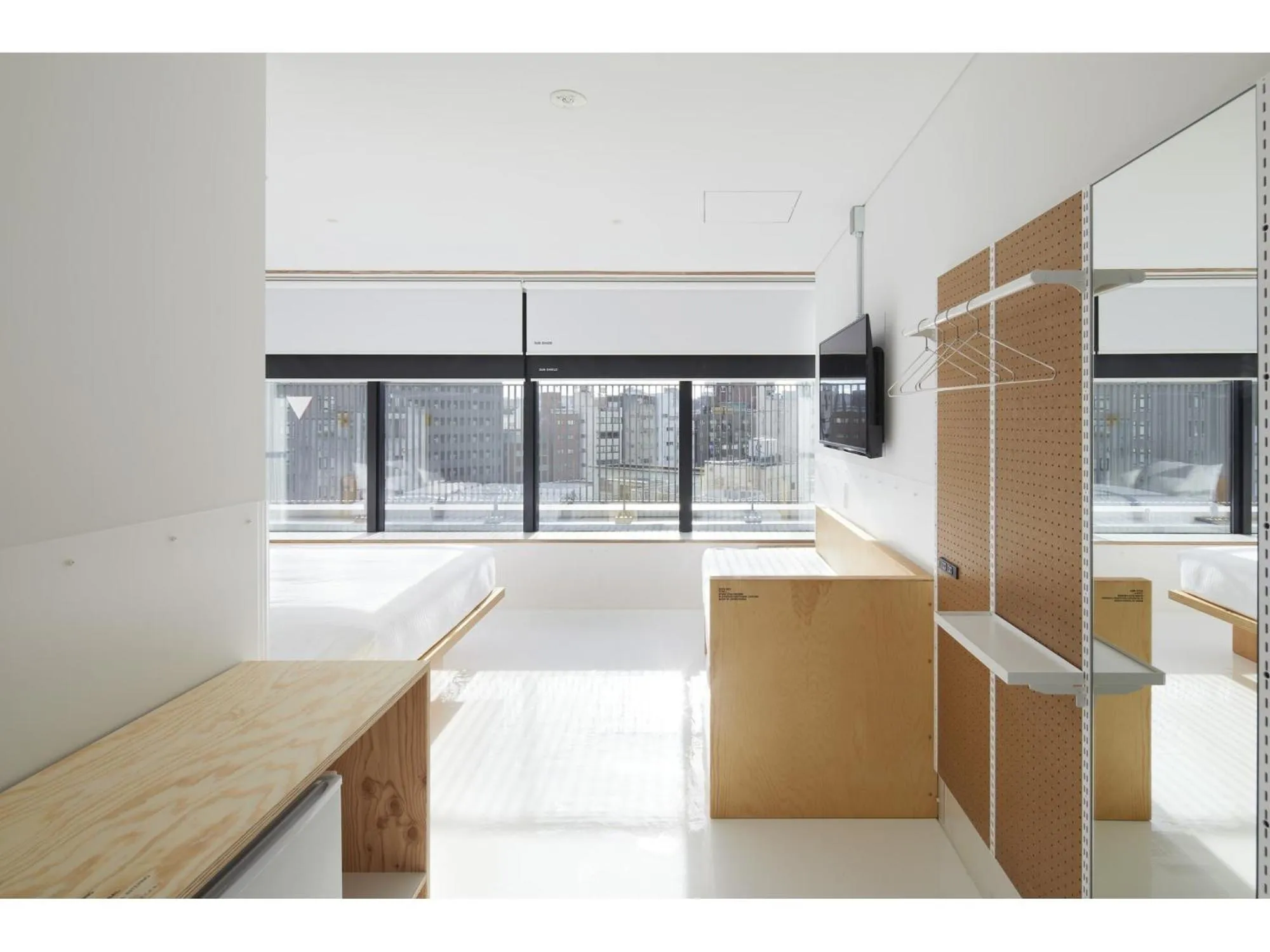 Bed in Mustard Hotel Shibuya