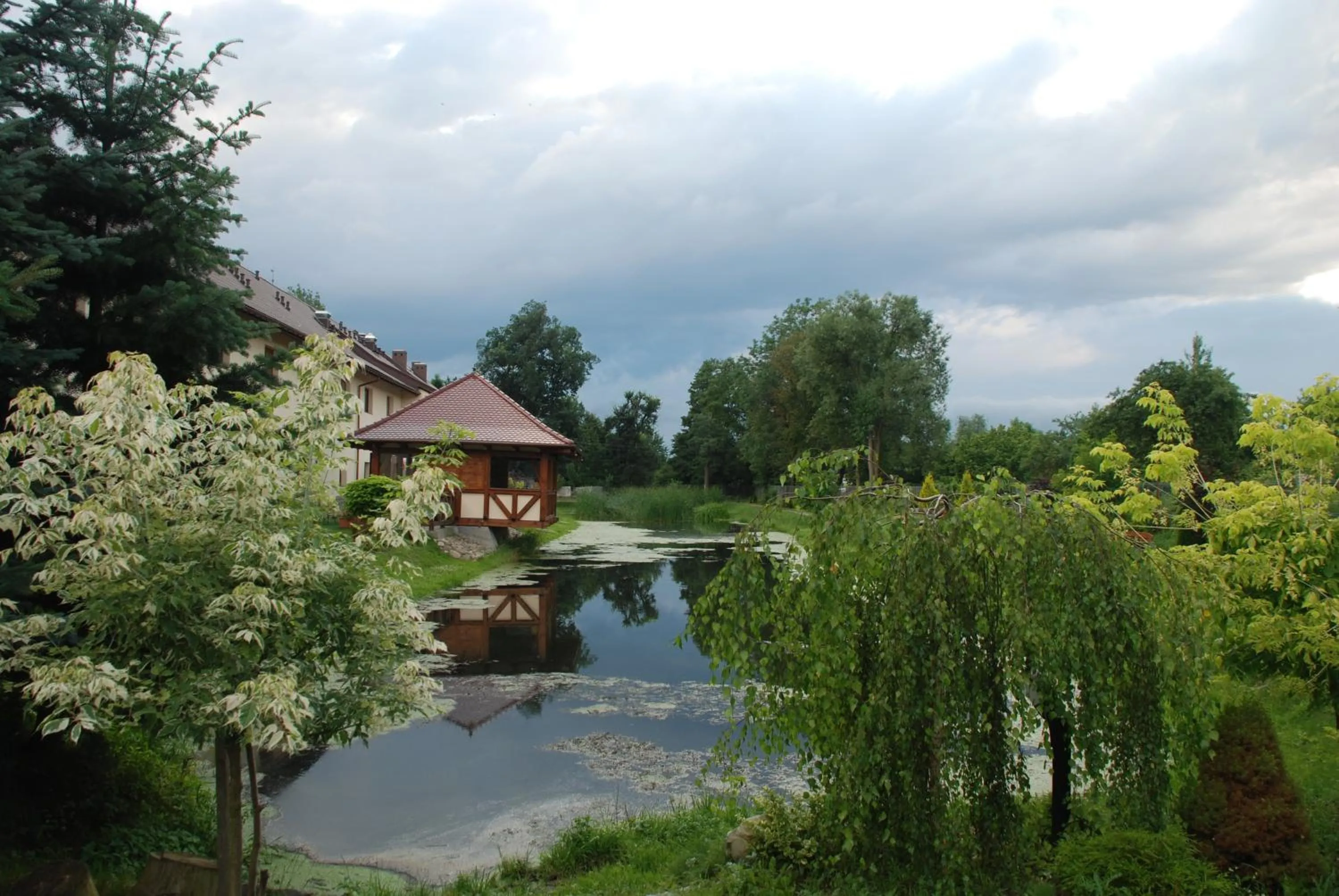 Garden in Hotel Karczyce
