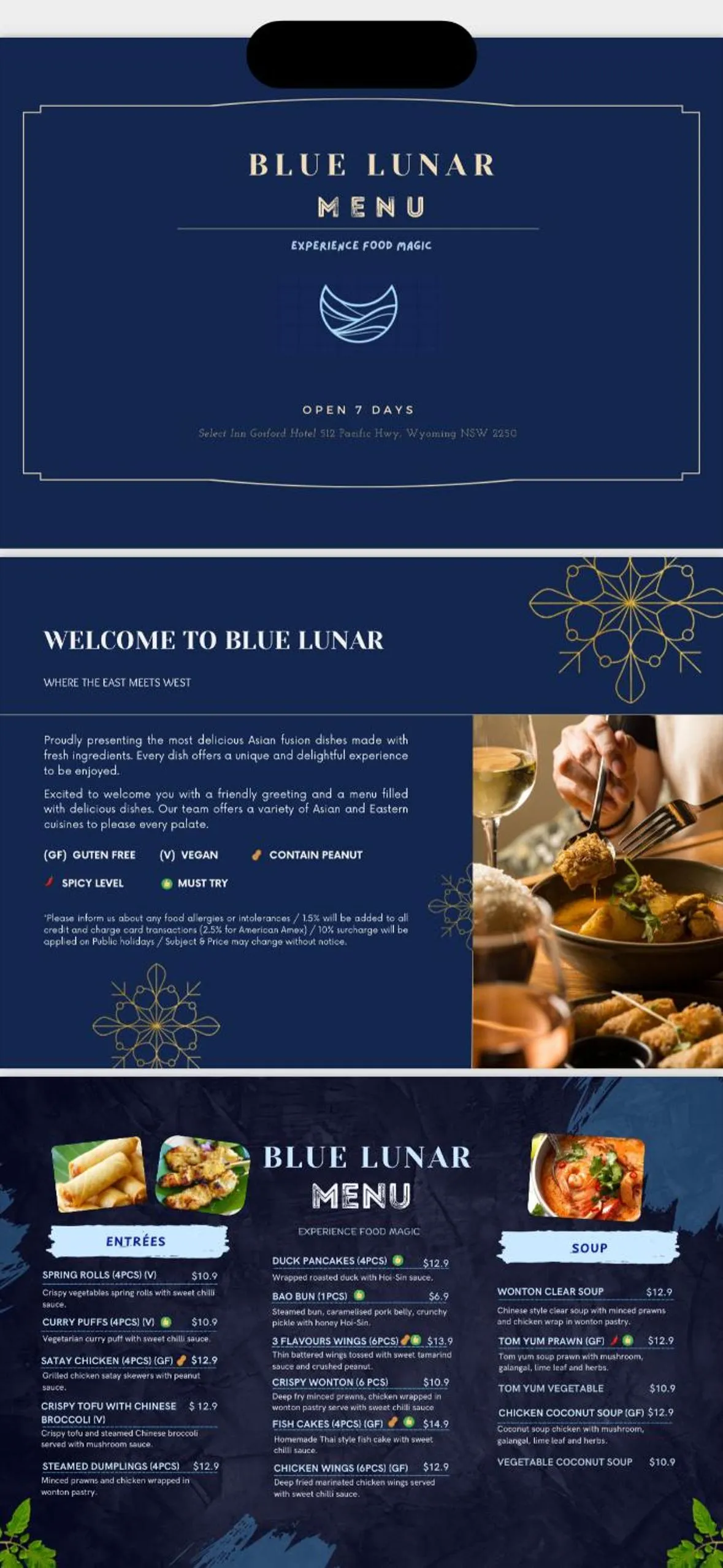 Restaurant/places to eat in The Select Inn Gosford