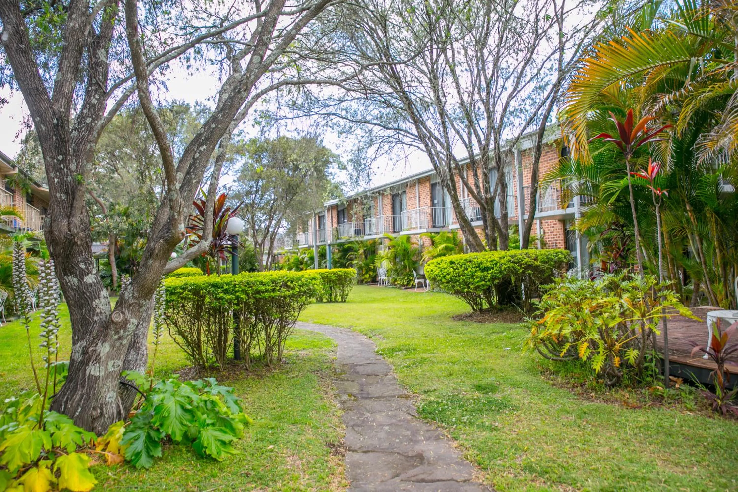 Garden in The Select Inn Gosford