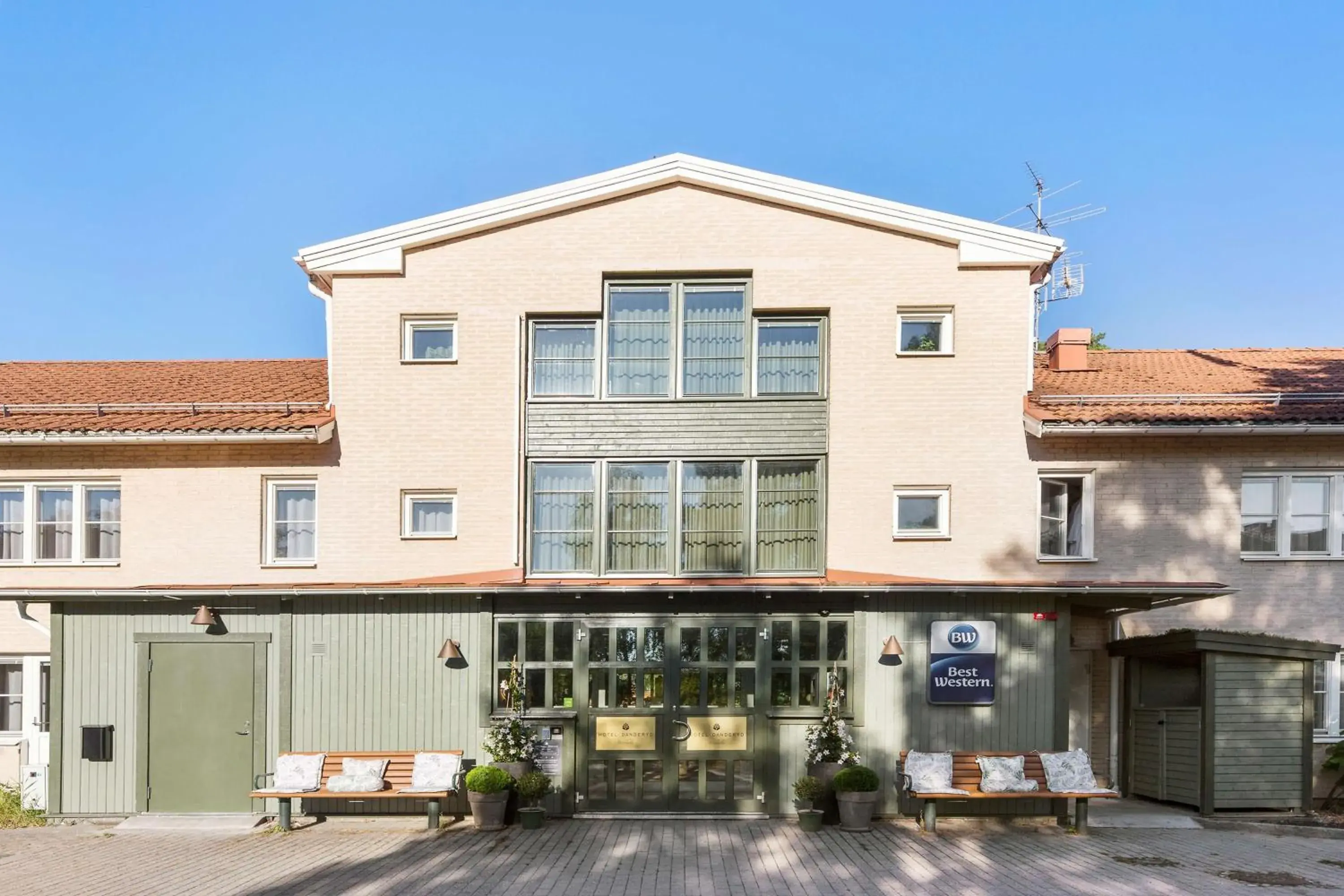 Property building in Best Western Hotel Danderyd Property building in Best Western Hotel Danderyd