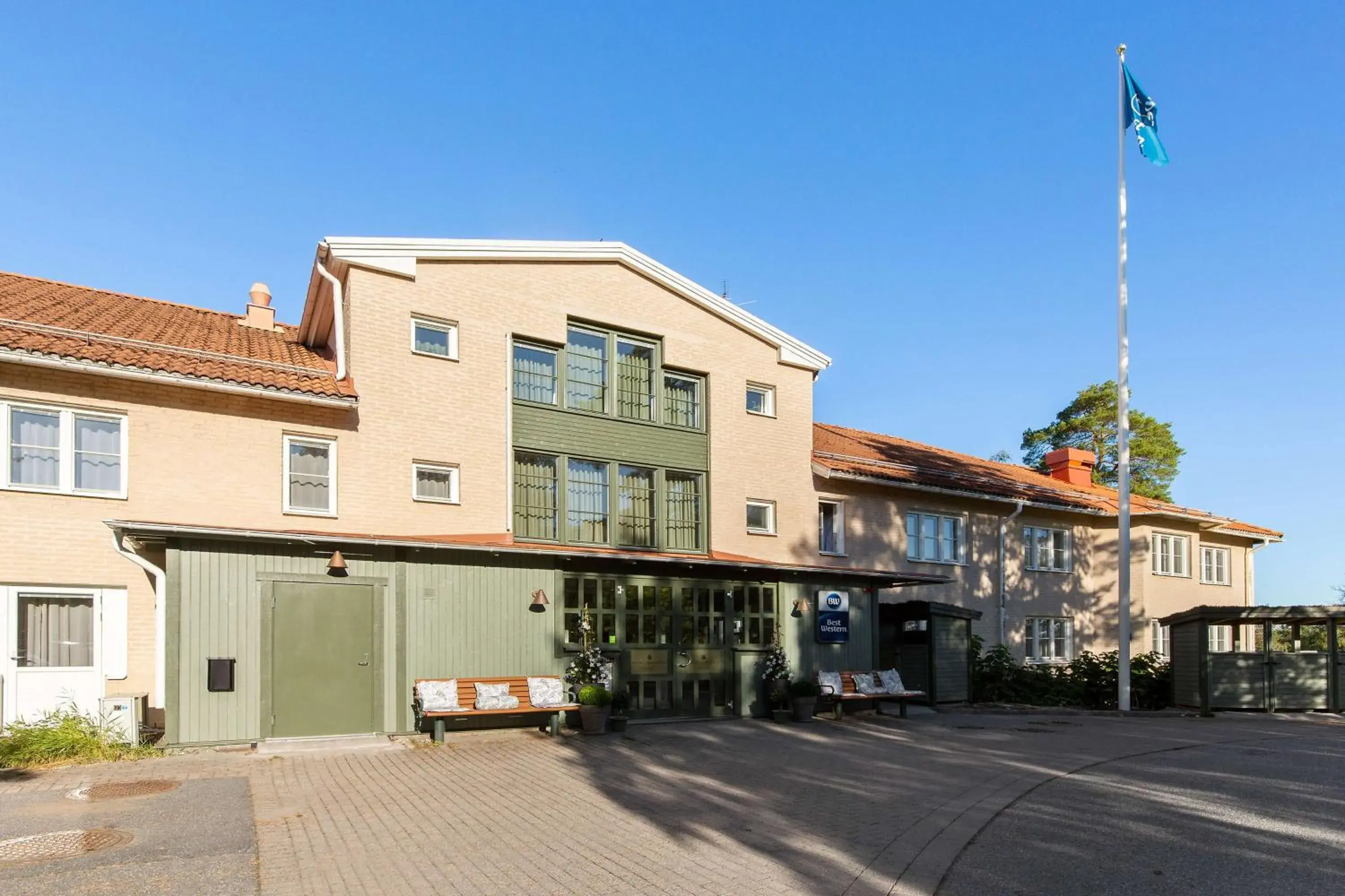 Property building in Best Western Hotel Danderyd Property building in Best Western Hotel Danderyd