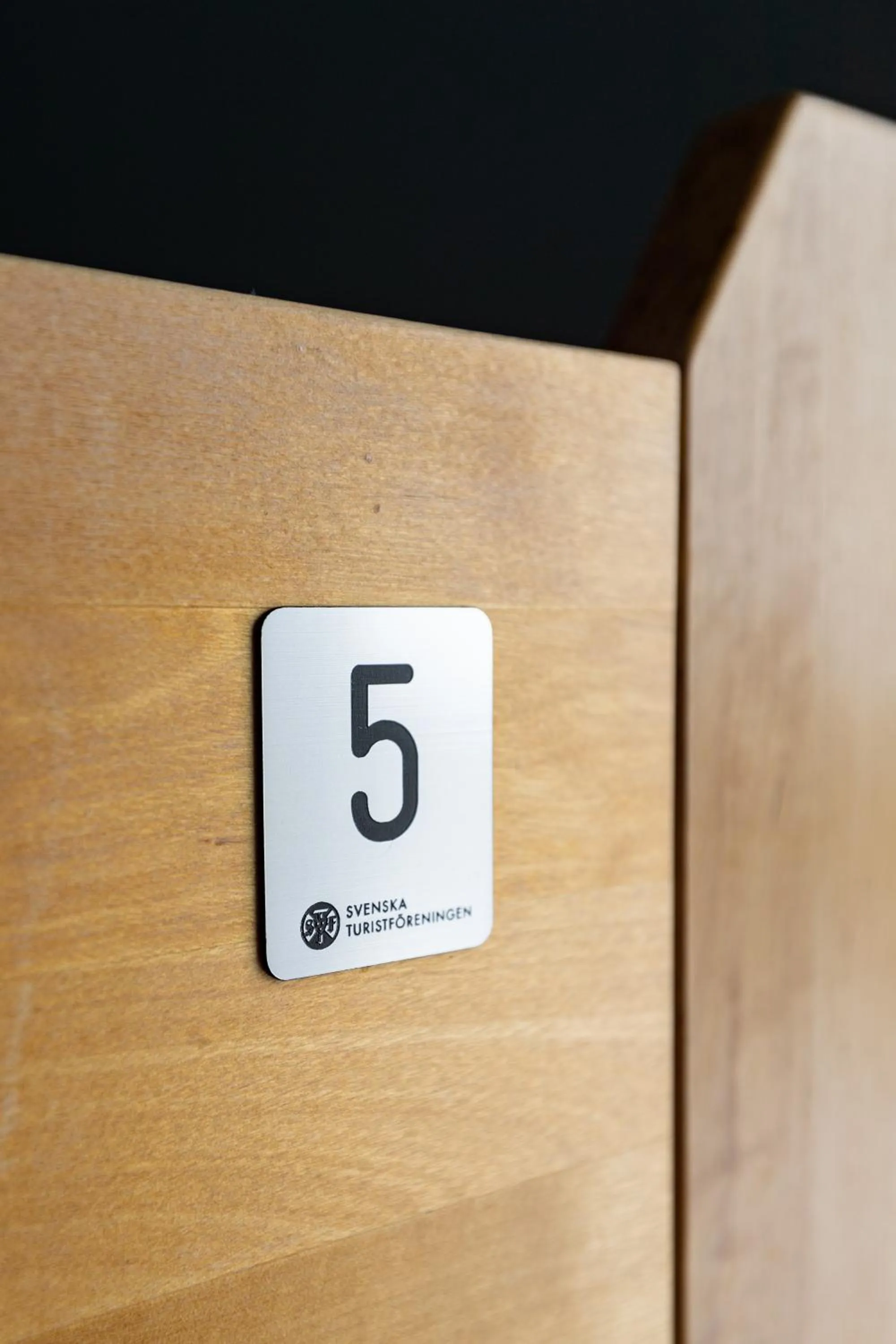 Decorative detail in STF Abisko Turiststation