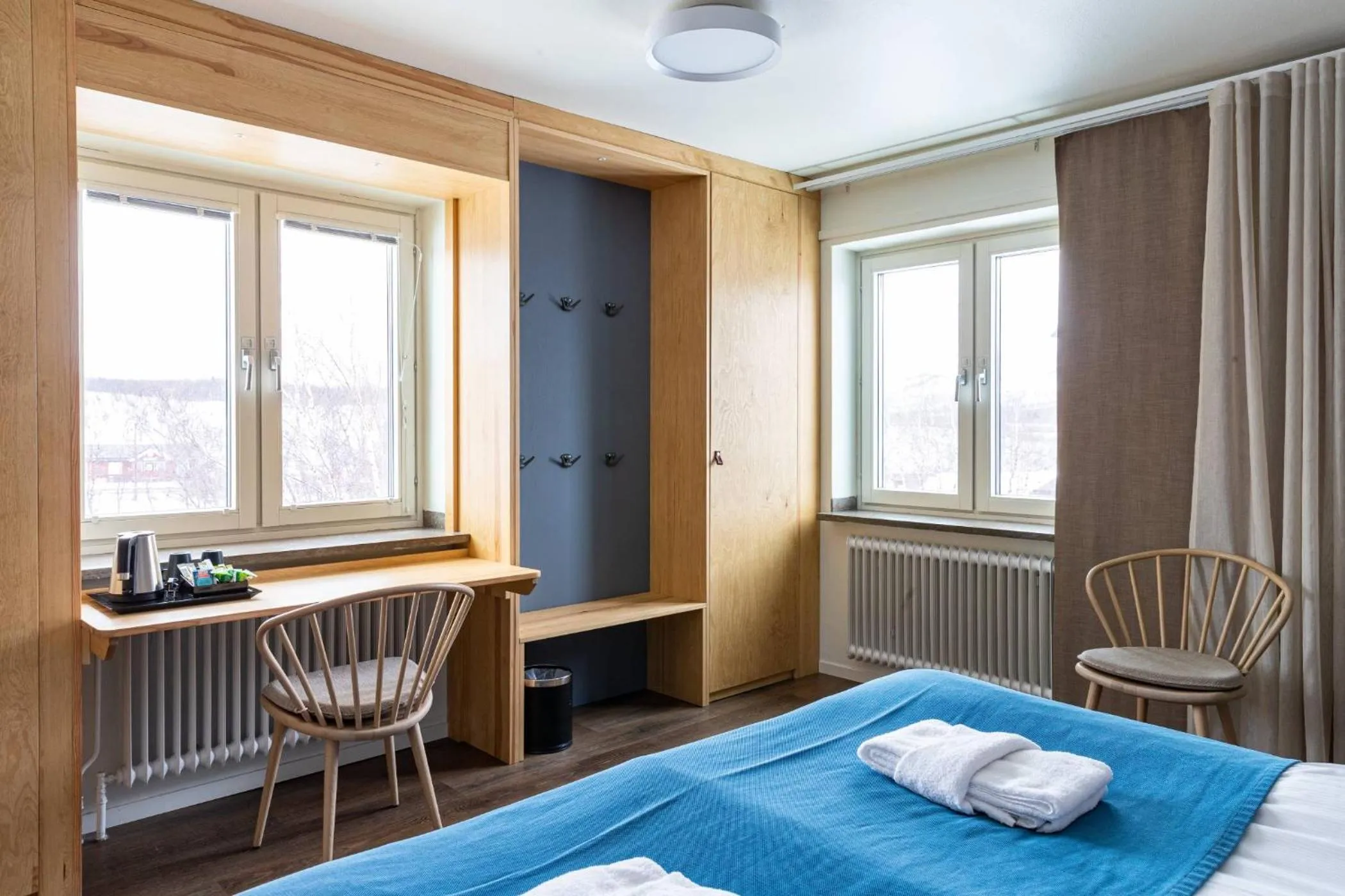 Bedroom, Bed in STF Abisko Turiststation