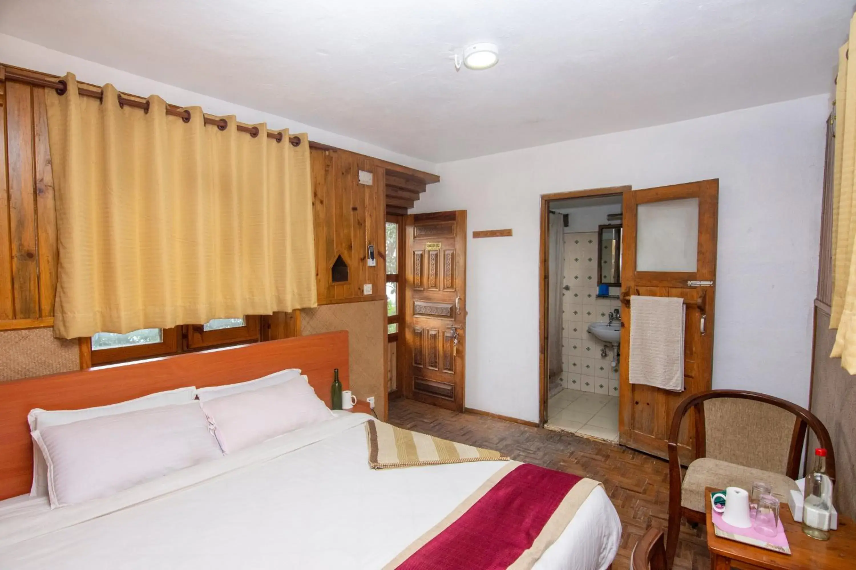 Double Room with Mountain View - single occupancy in Everest Manla Resort Double Room with Mountain View - single occupancy in Everest Manla Resort