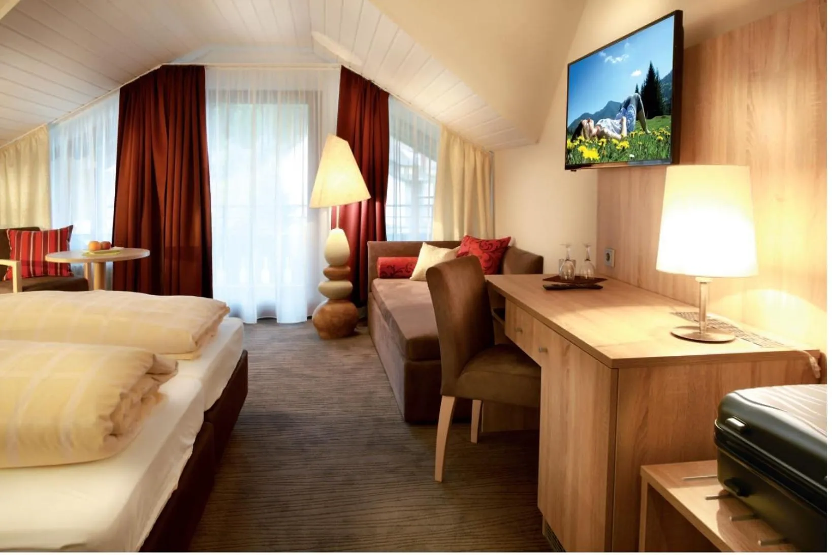 Photo of the whole room, Bed in Hotel Schwarzwaldhof