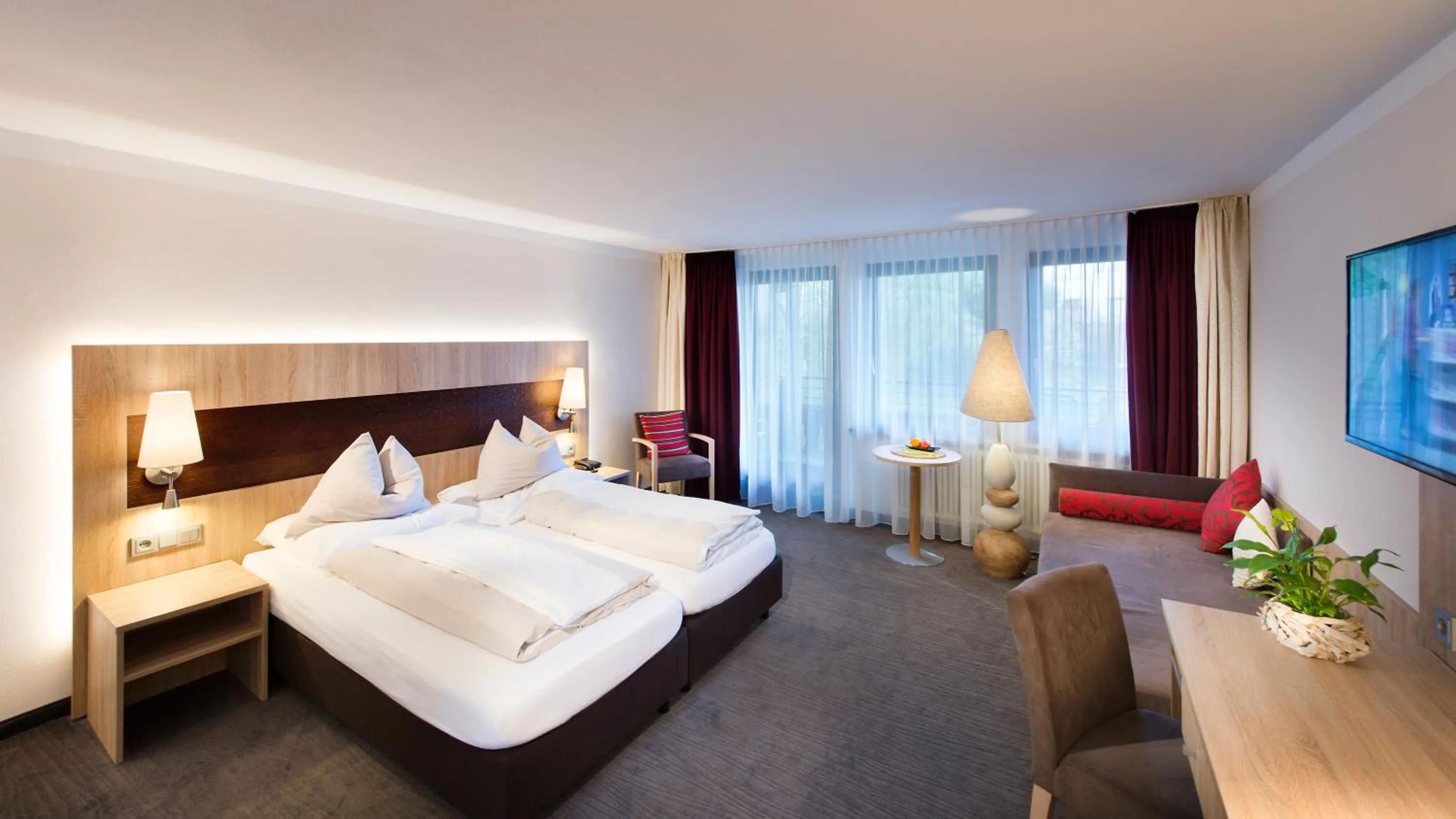 Bed in Hotel Schwarzwaldhof