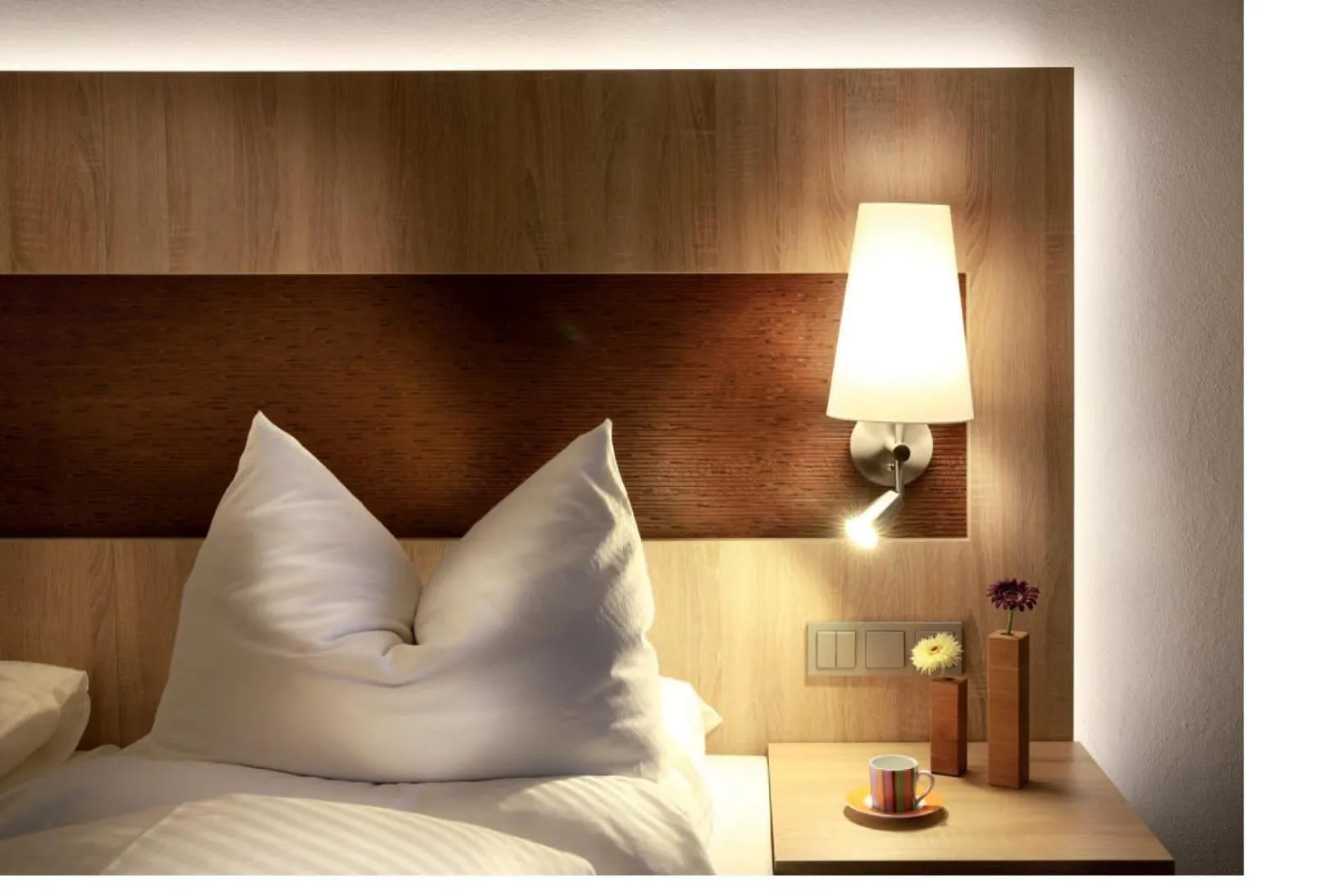 Bed in Hotel Schwarzwaldhof