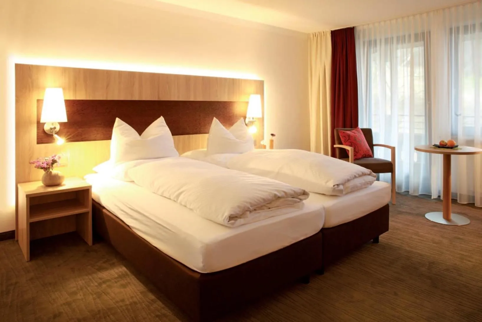 Bed in Hotel Schwarzwaldhof
