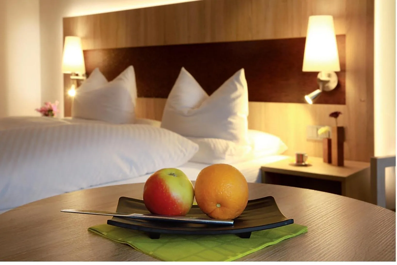 Bed in Hotel Schwarzwaldhof