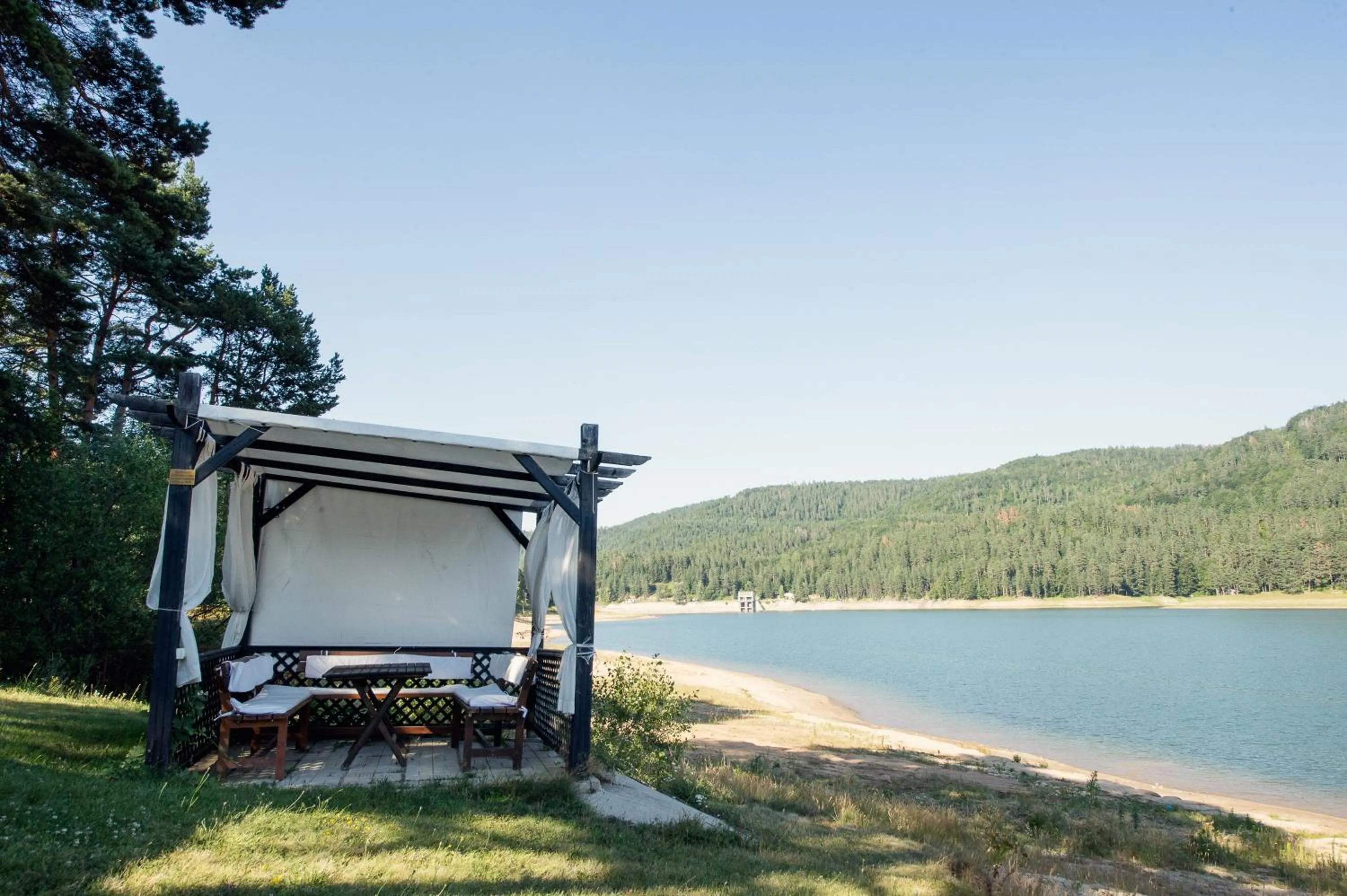 Garden in Family Hotel Hebar