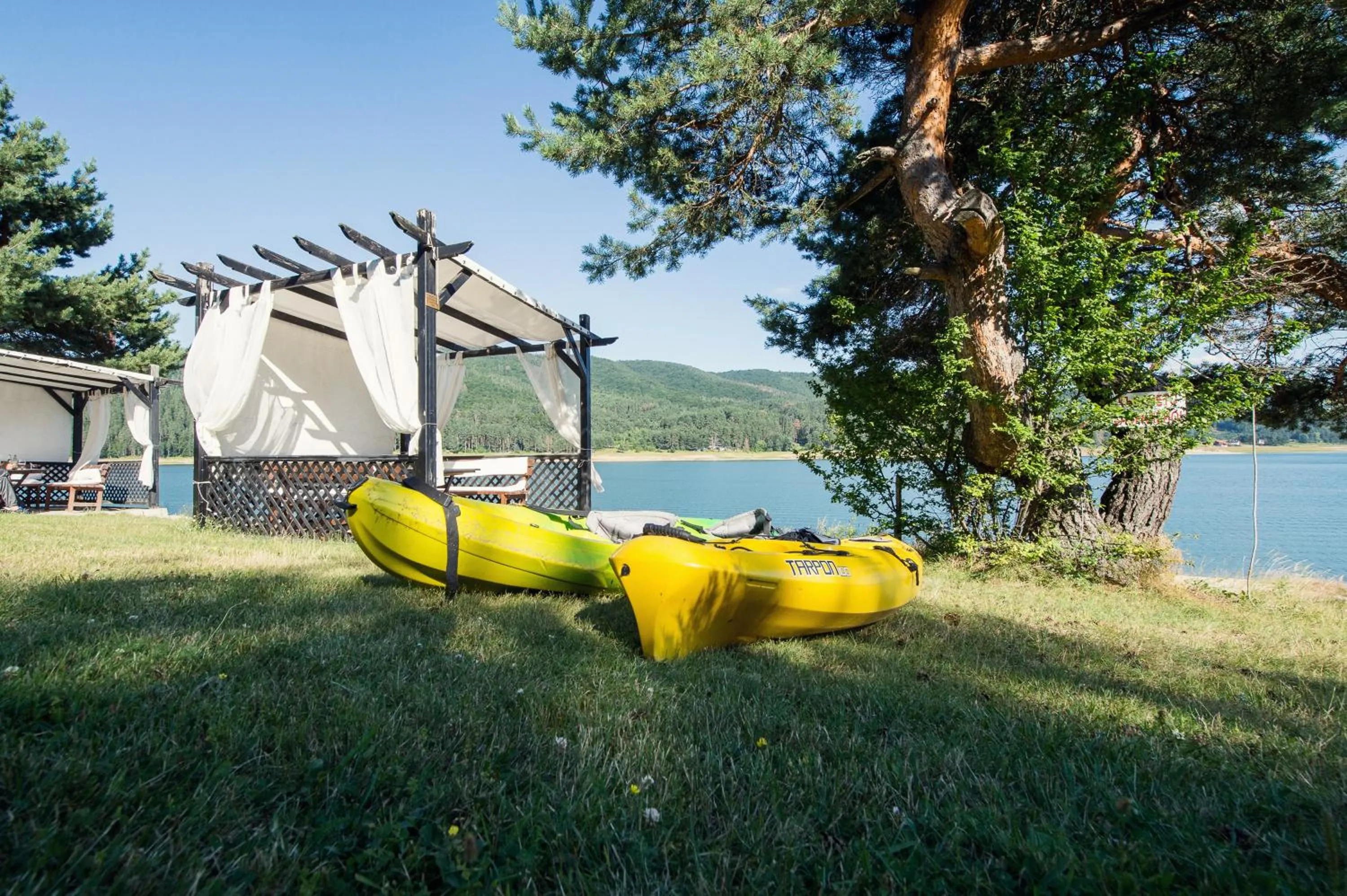 Garden in Family Hotel Hebar