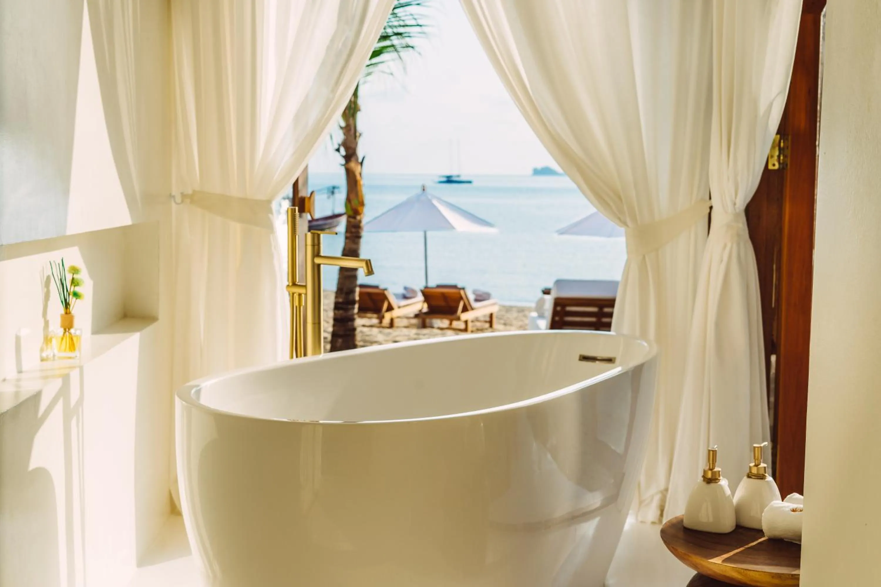 Bathroom in Zazen Boutique Resort & Spa