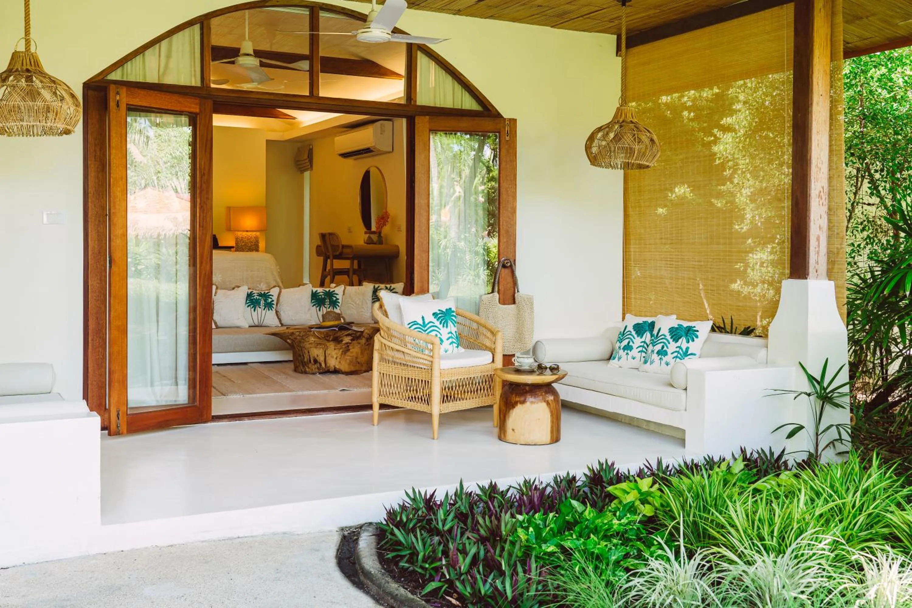 Seating area in Zazen Boutique Resort & Spa