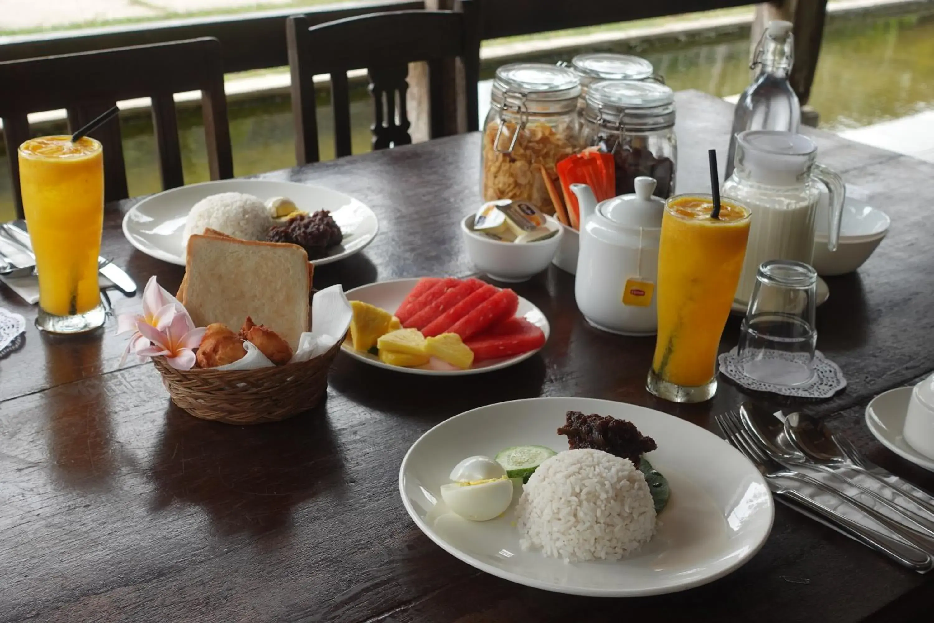 Food and drinks in Terrapuri Heritage Resort, Penarik Food and drinks in Terrapuri Heritage Resort, Penarik