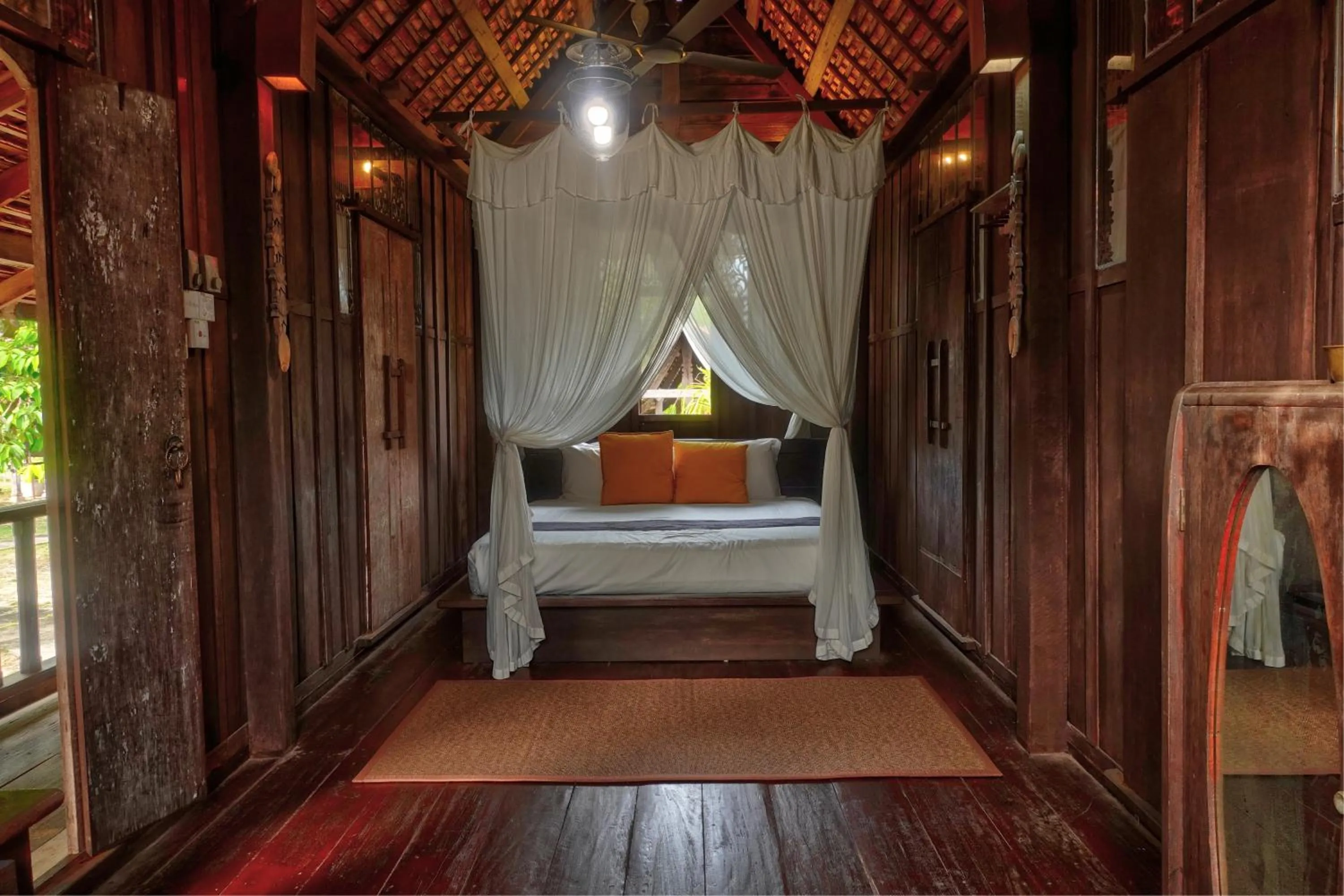 Bed in Terrapuri Heritage Resort, Penarik