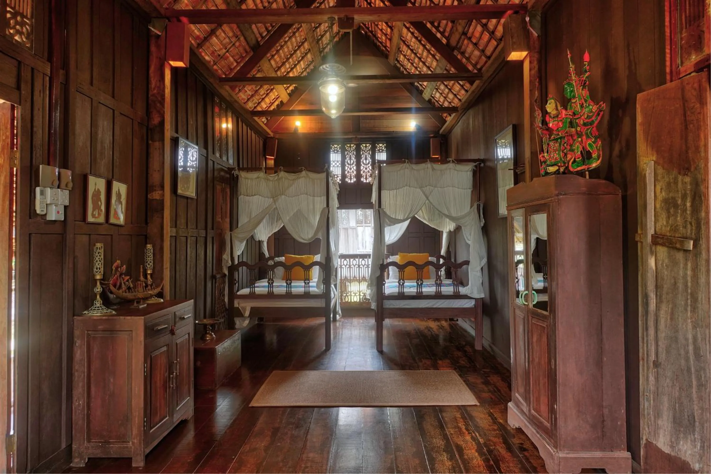 Bed in Terrapuri Heritage Resort, Penarik
