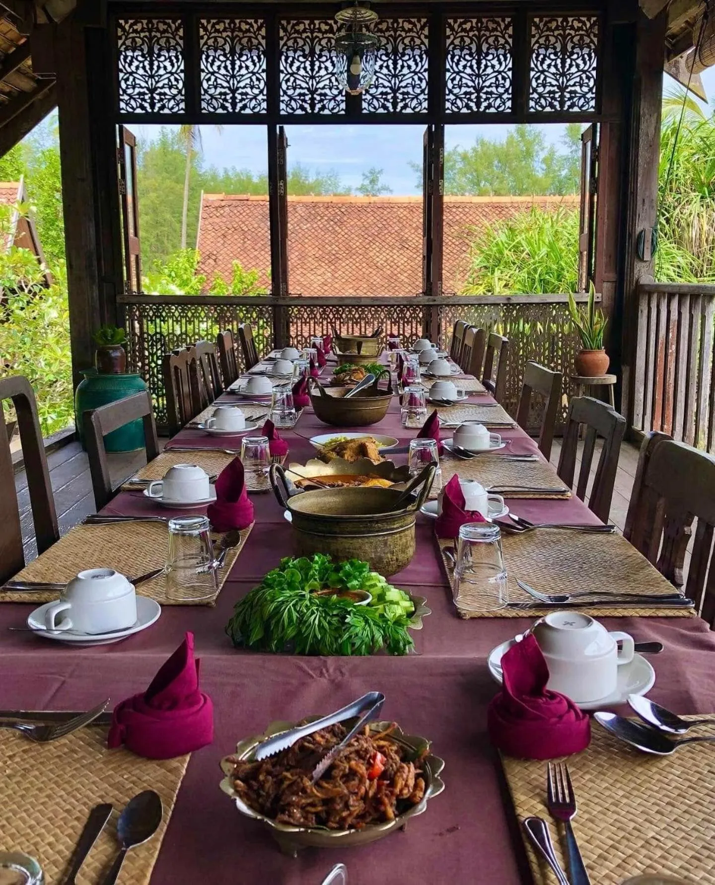 Restaurant/places to eat in Terrapuri Heritage Resort, Penarik