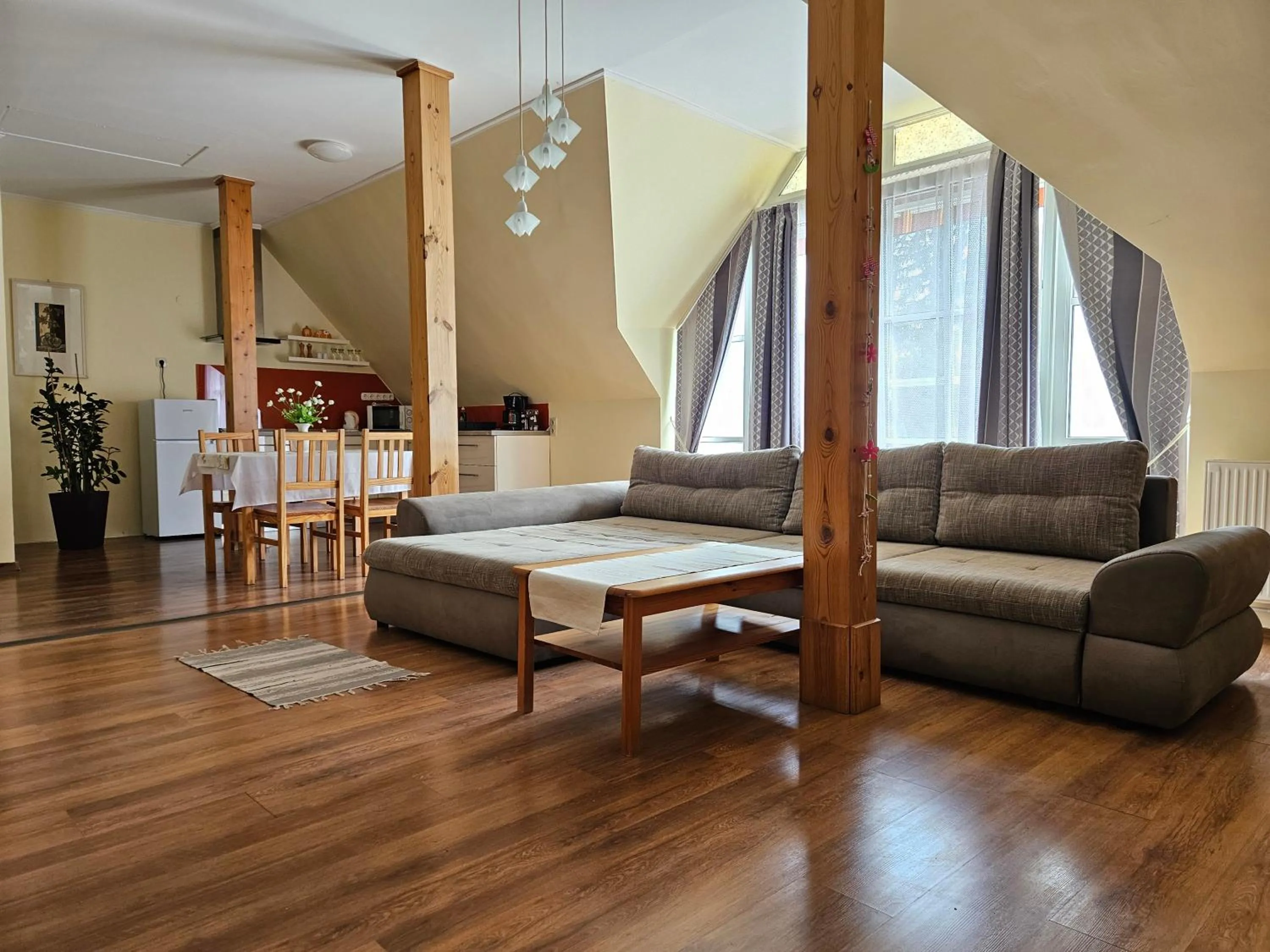 Living room in Parti Panzió