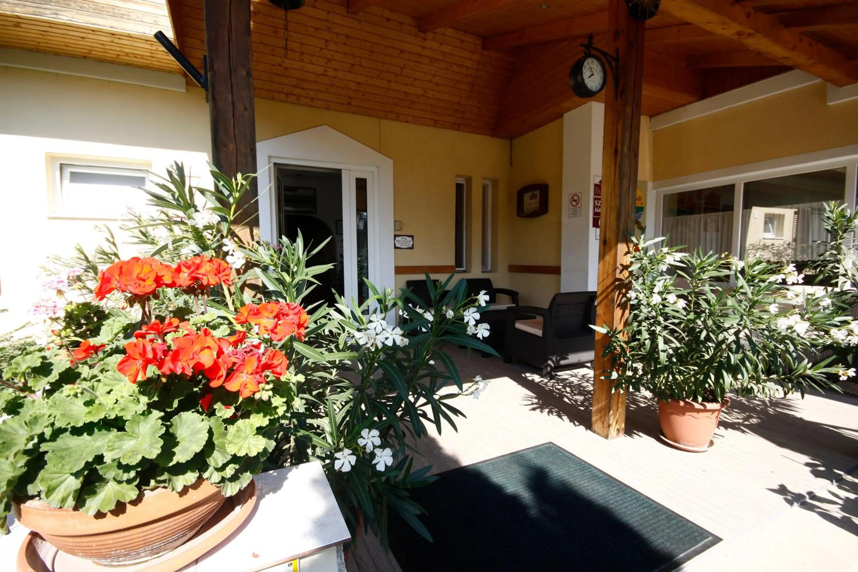 Balcony/Terrace in Parti Panzió