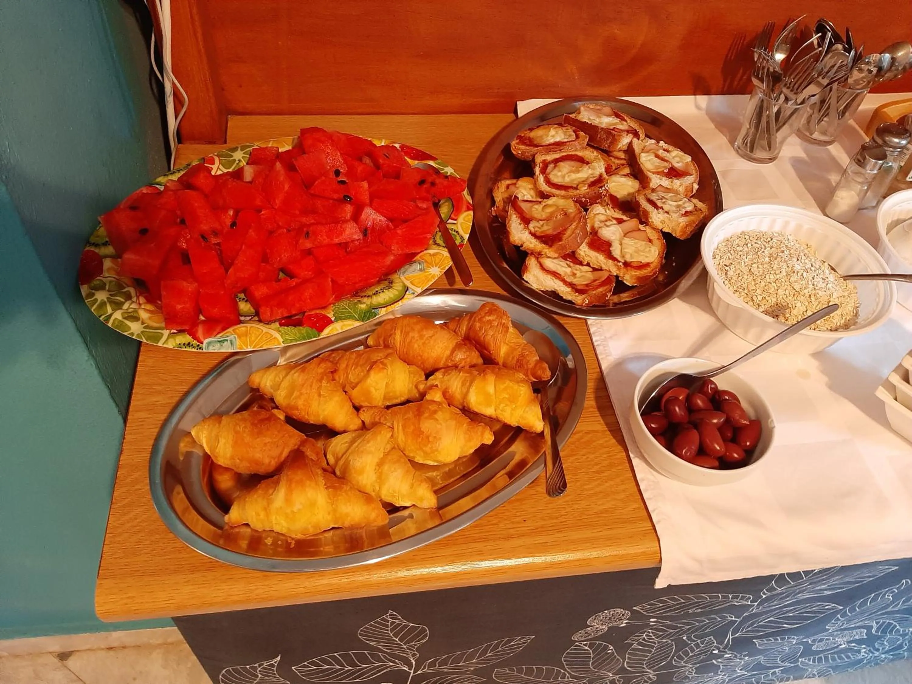 Buffet breakfast in Ostria