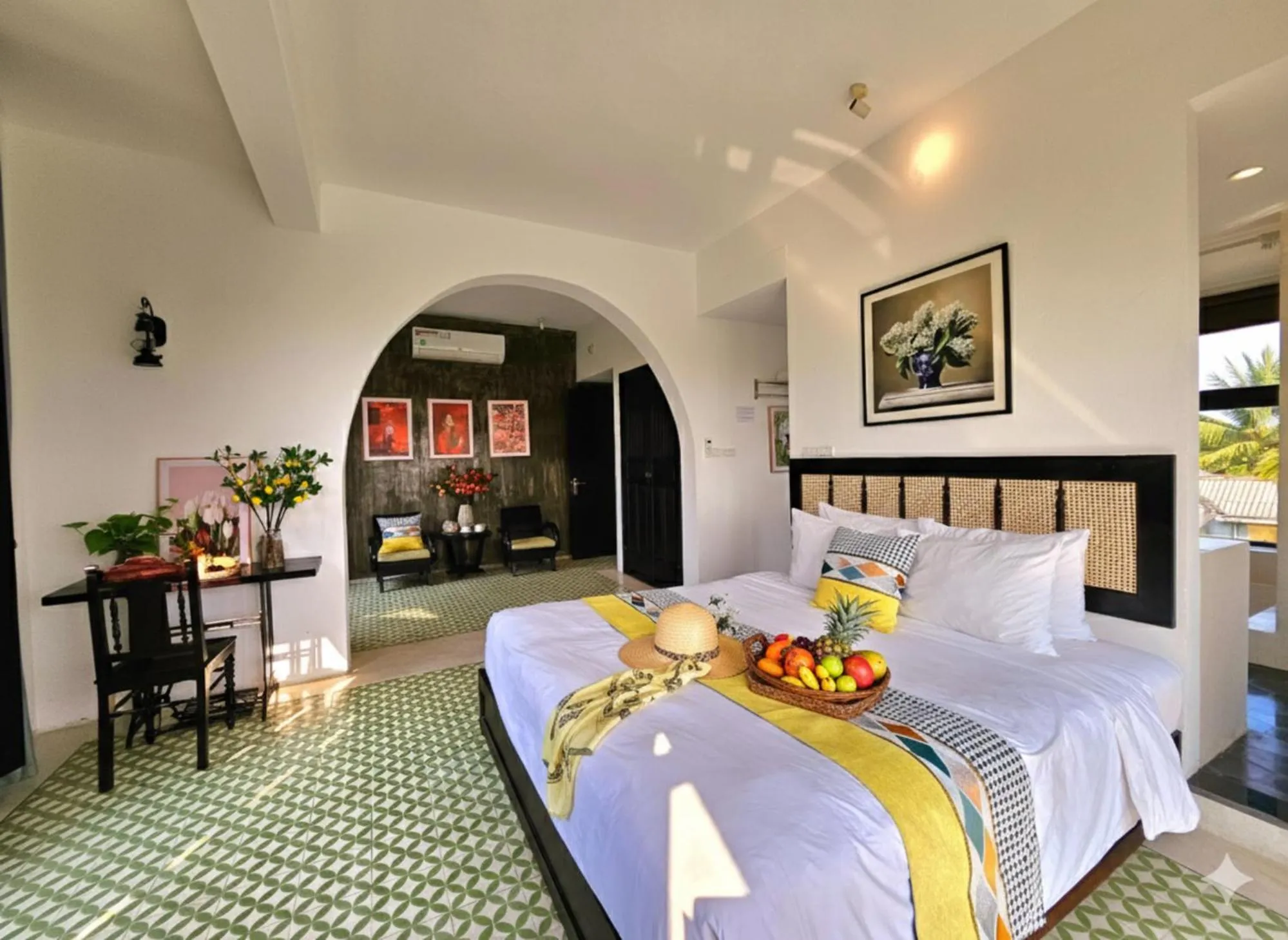 Photo of the whole room, Bed in Nghé Garden Resort Hội An