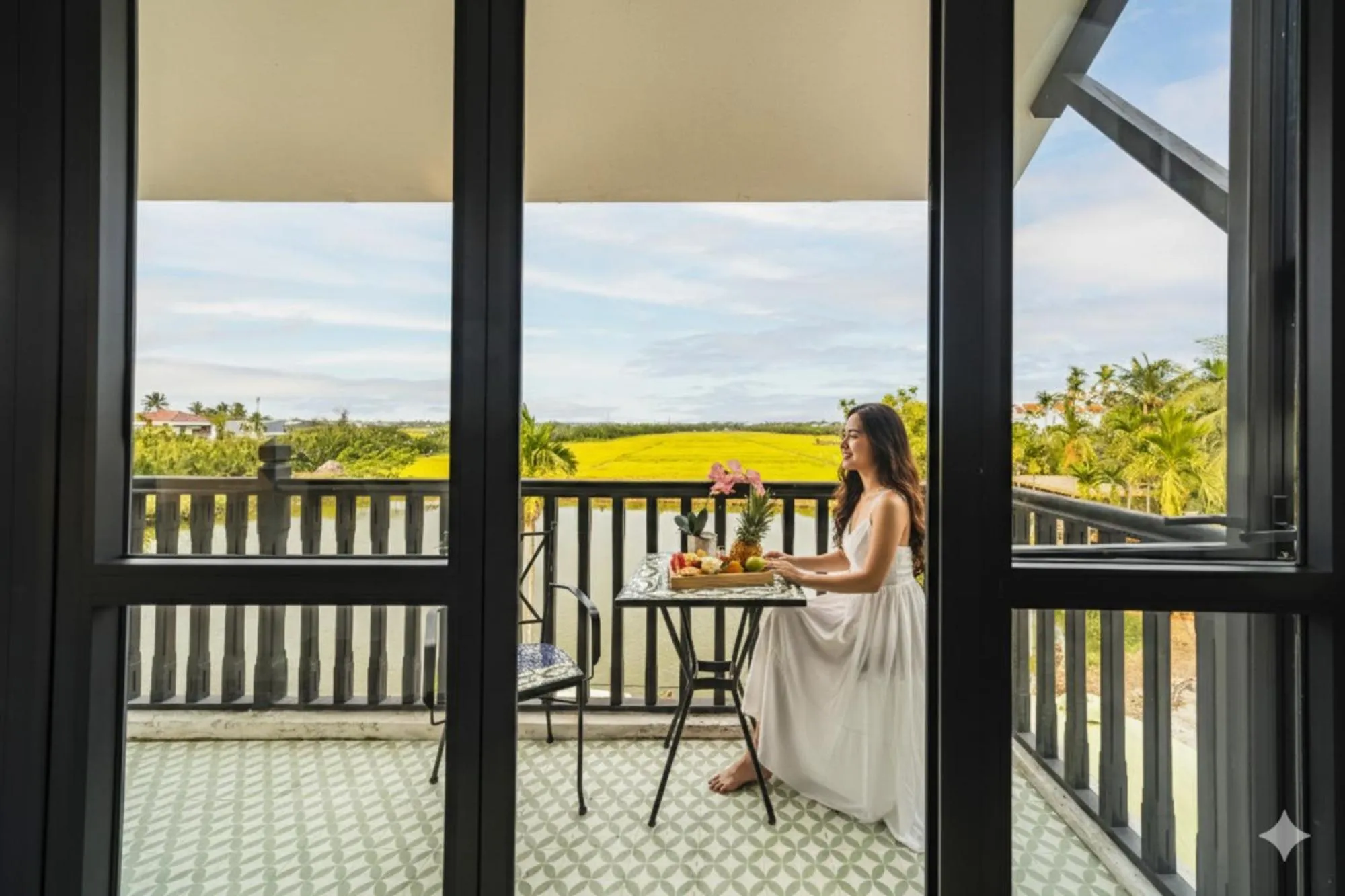 Patio in Nghé Garden Resort Hội An