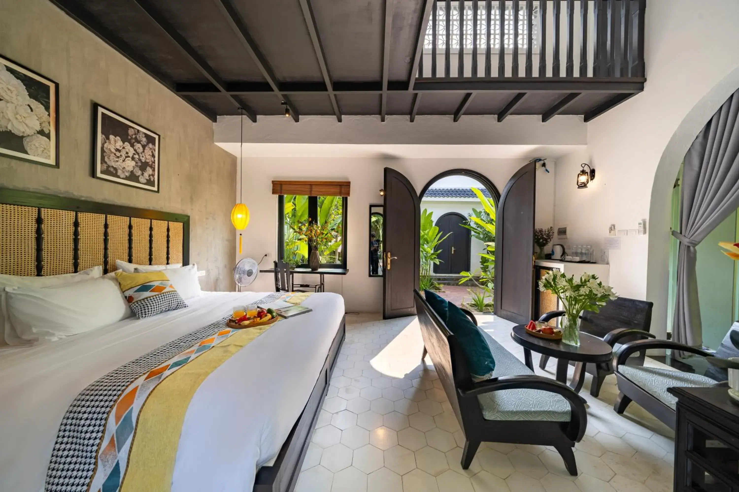 Library, Bed in Nghé Garden Resort Hội An Library, Bed in Nghé Garden Resort Hội An