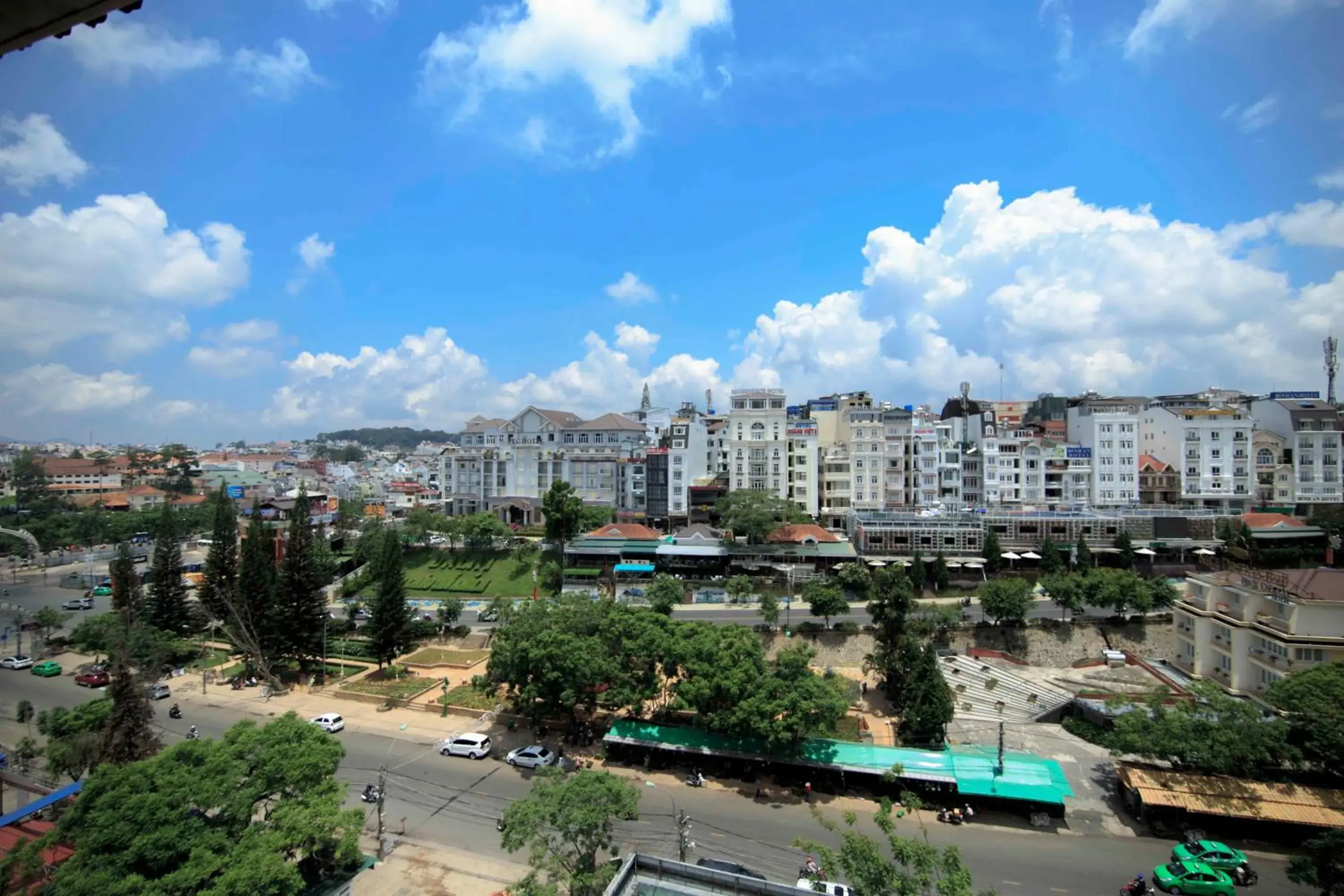 City view in TTC Hotel - Da Lat City view in TTC Hotel - Da Lat