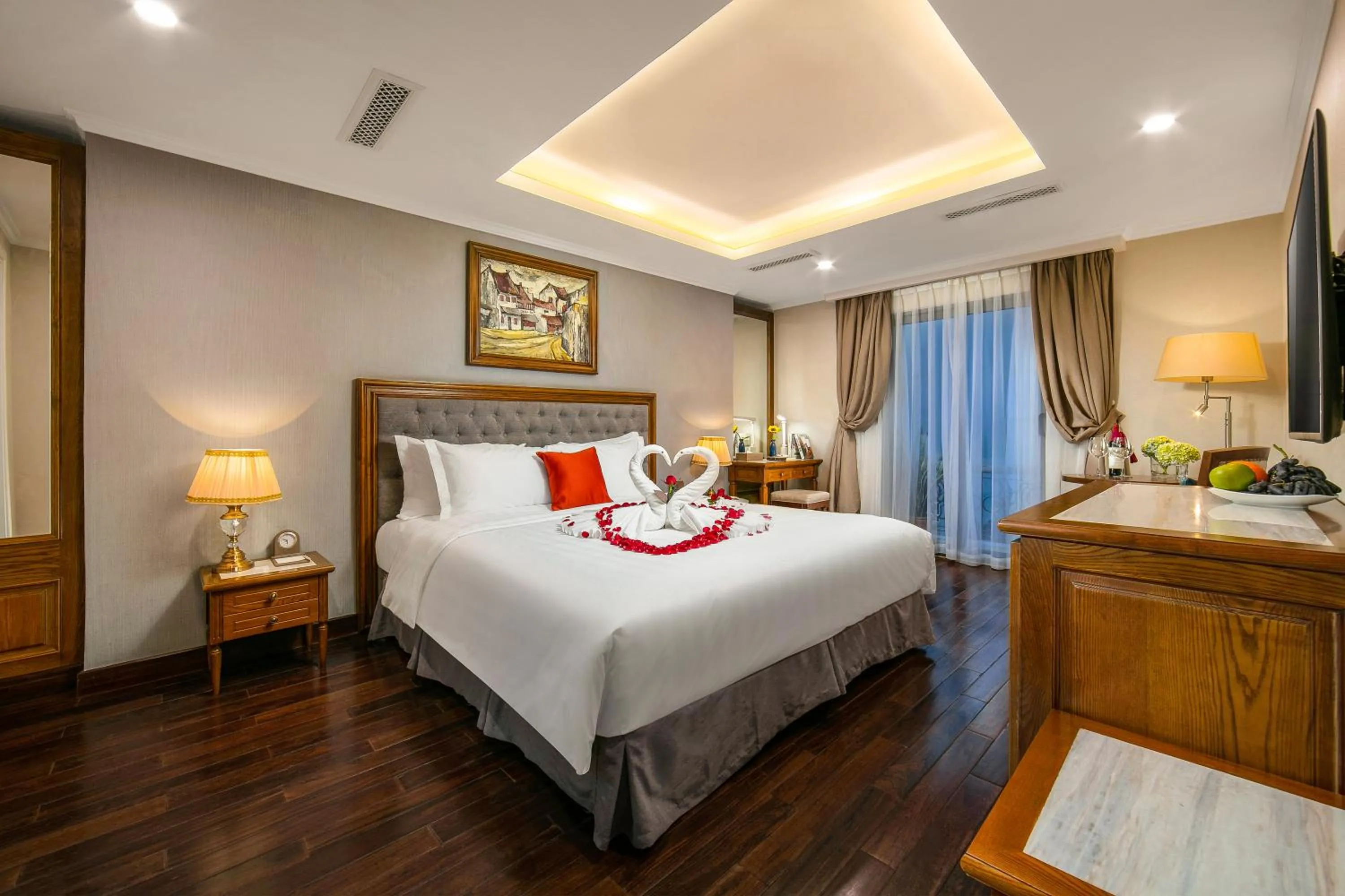 bunk bed, Bed in Hanoi Dalvostro Valentino Hotel & Spa