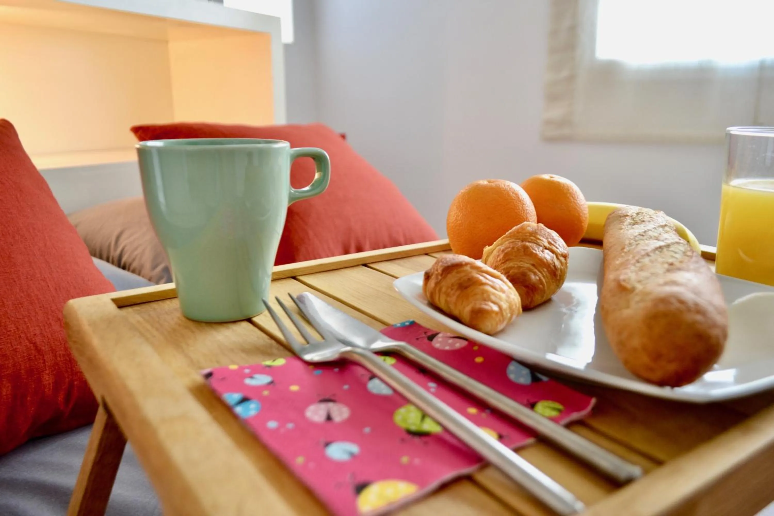 Food and drinks in Oceanográfico Apartments