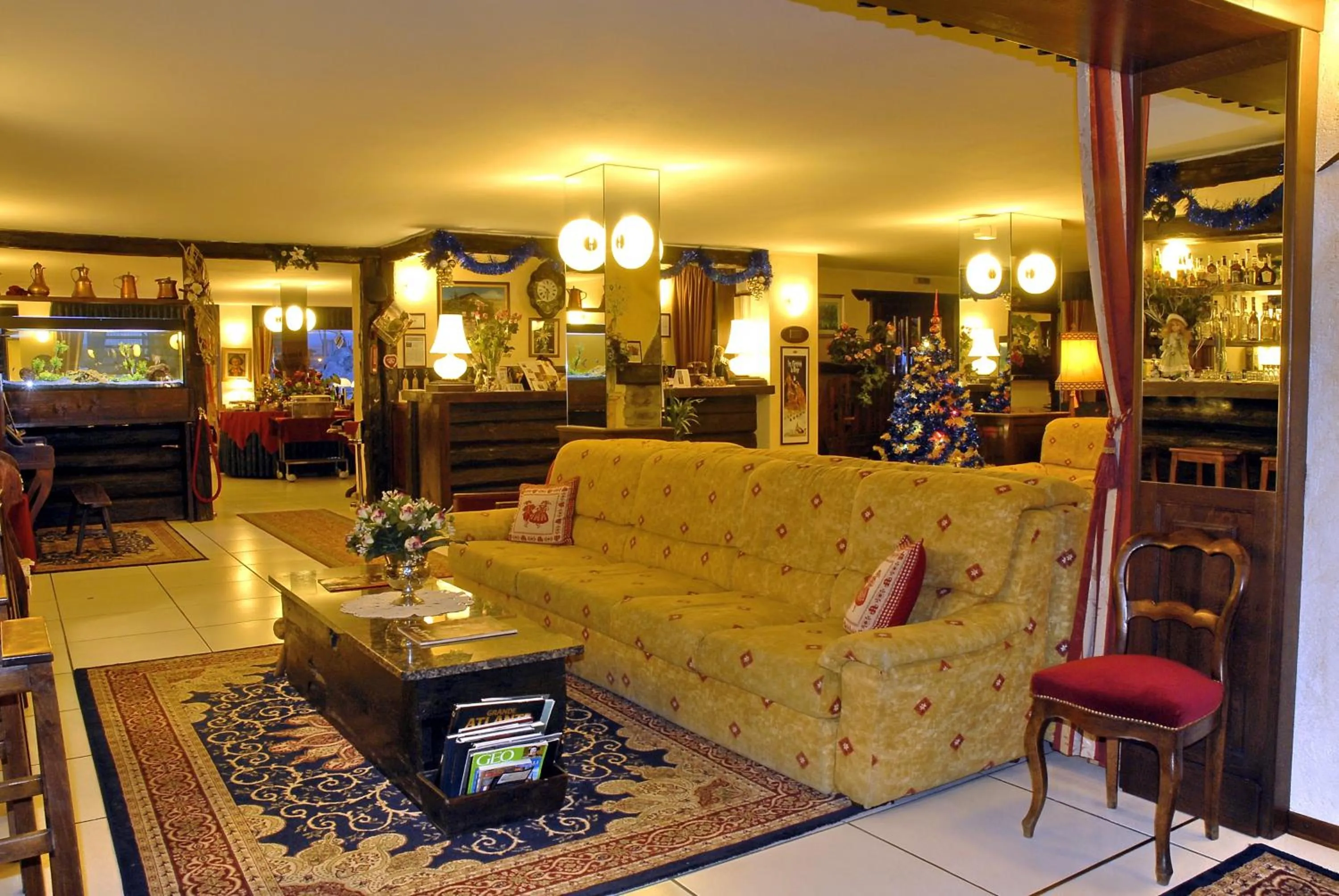 Lobby or reception in Hotel Edelweiss & SPA