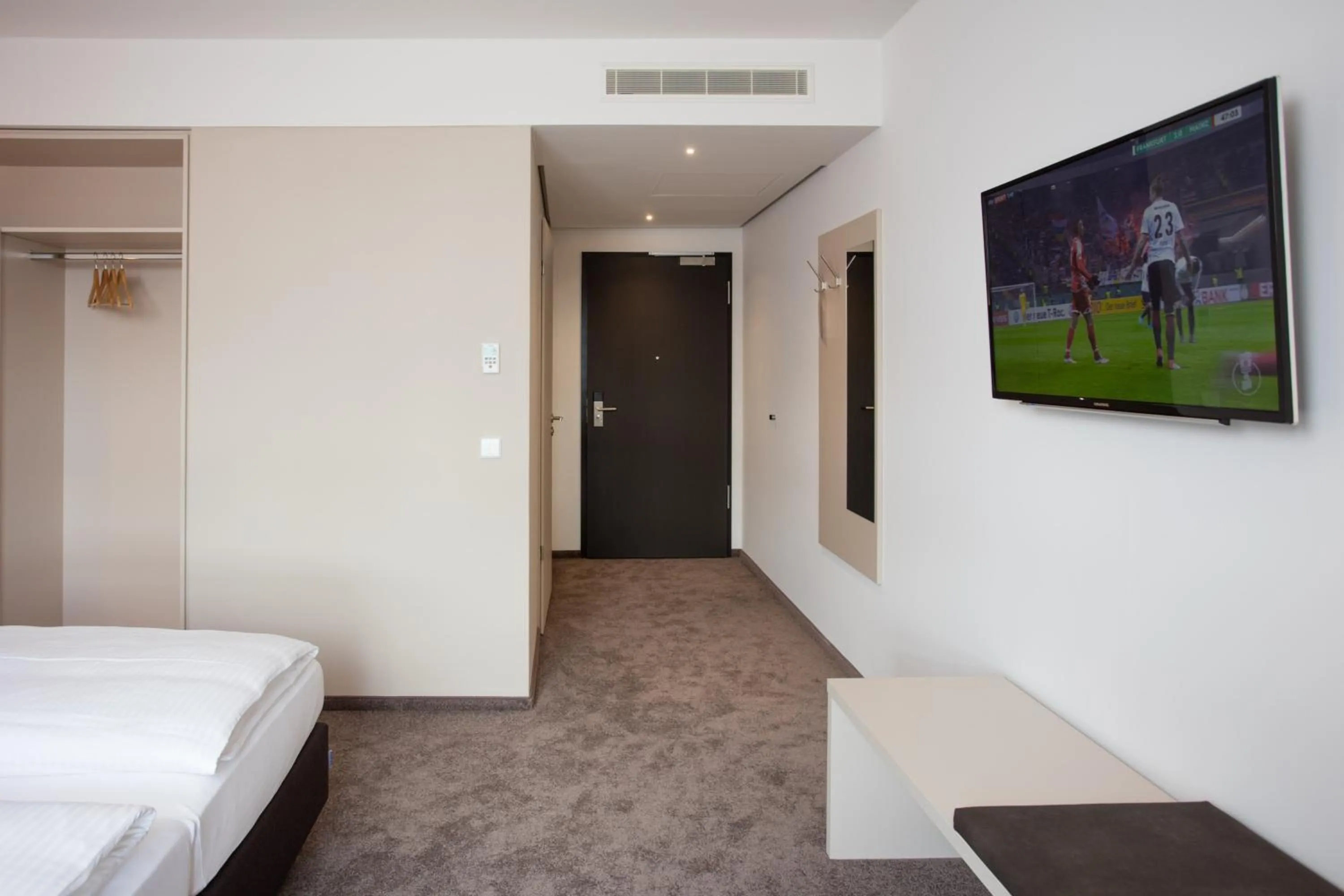 Photo of the whole room, Bed in Hotel am Campus