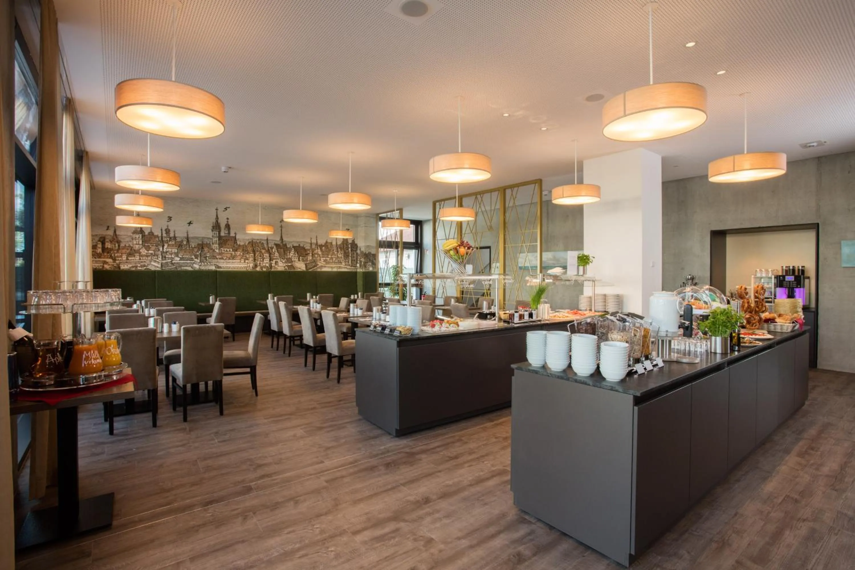 Buffet breakfast in Hotel am Campus