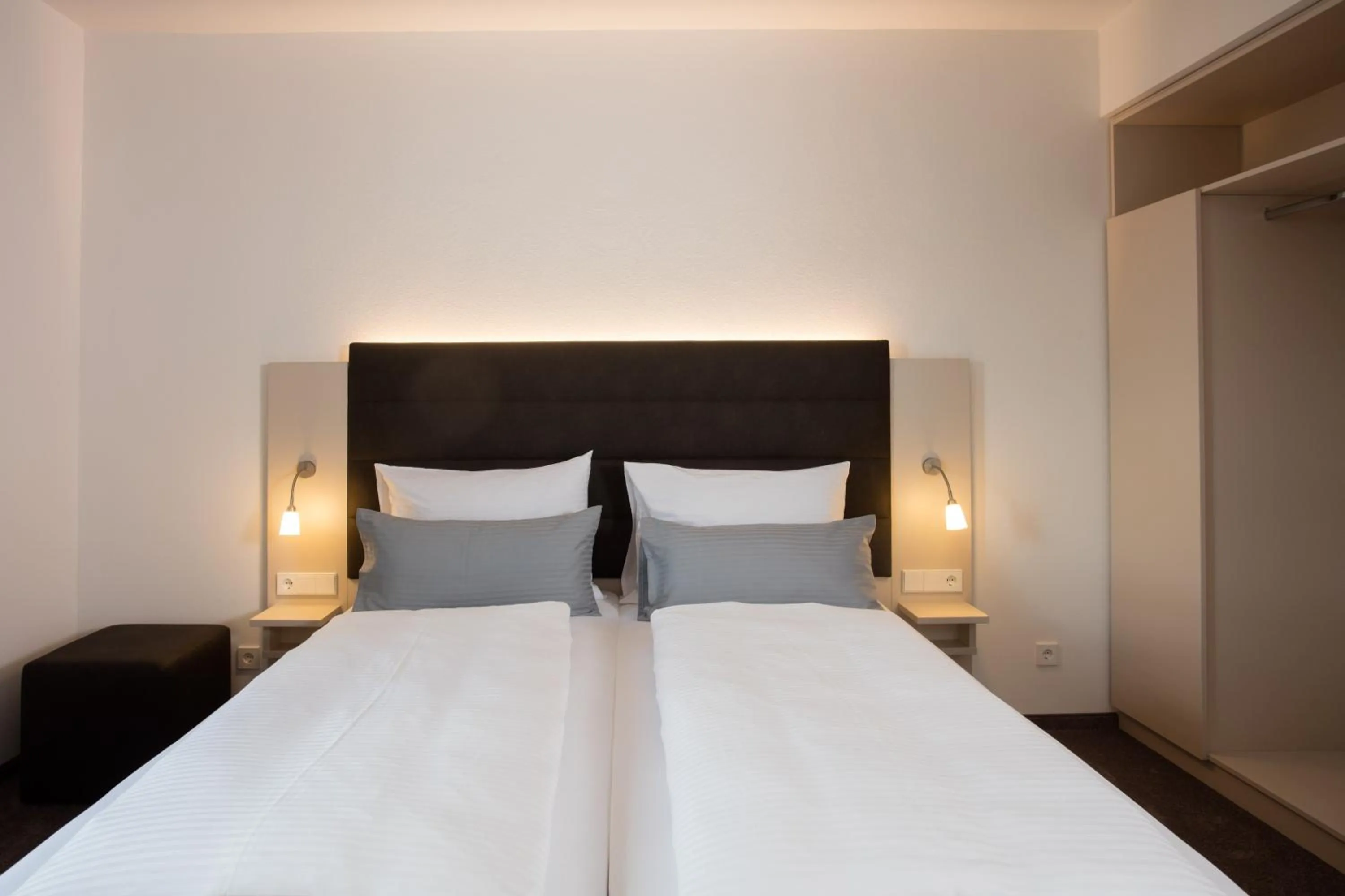 Photo of the whole room, Bed in Hotel am Campus