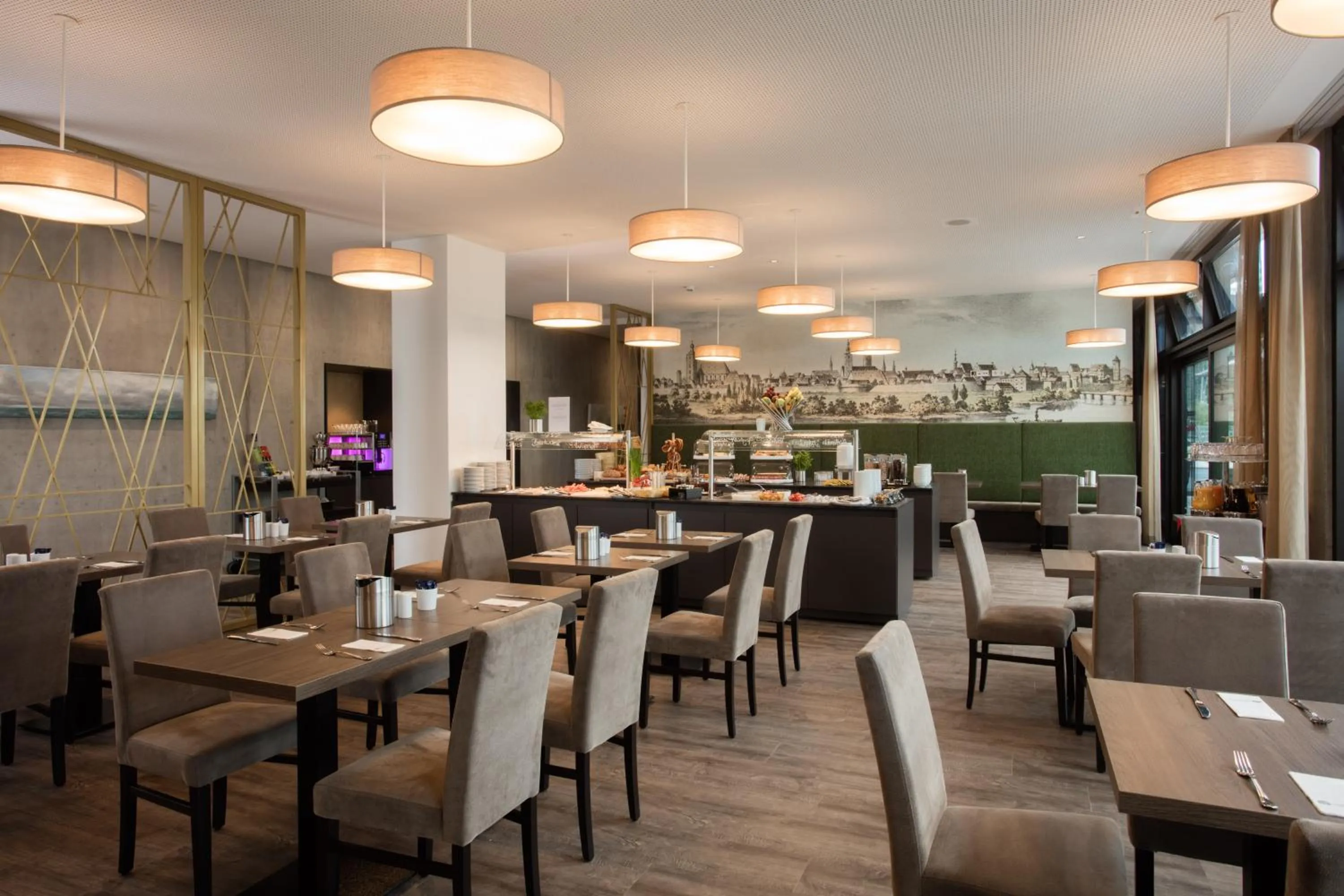 Buffet breakfast in Hotel am Campus