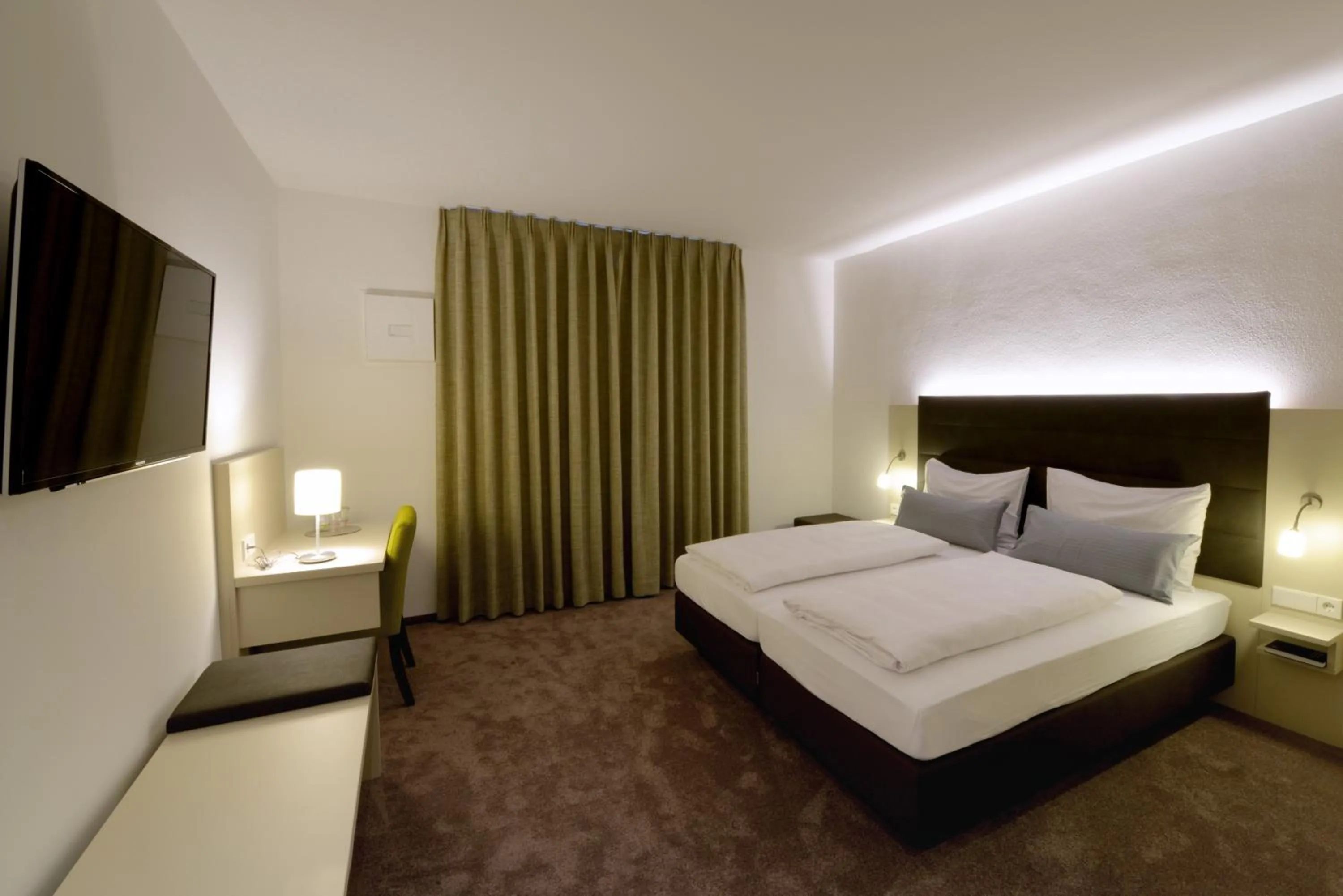 Photo of the whole room, Bed in Hotel am Campus