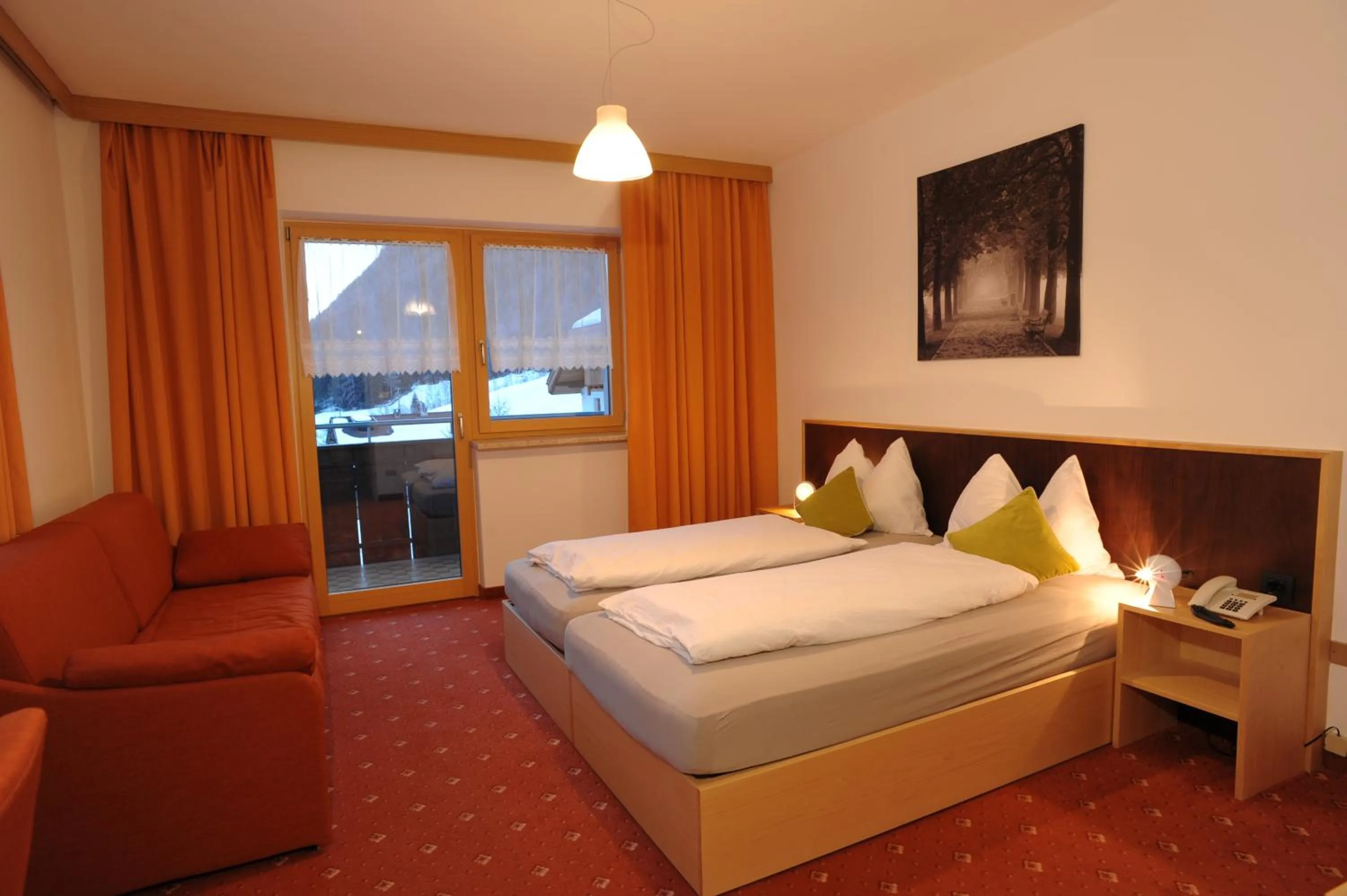 Bed in Hotel Martellerhof